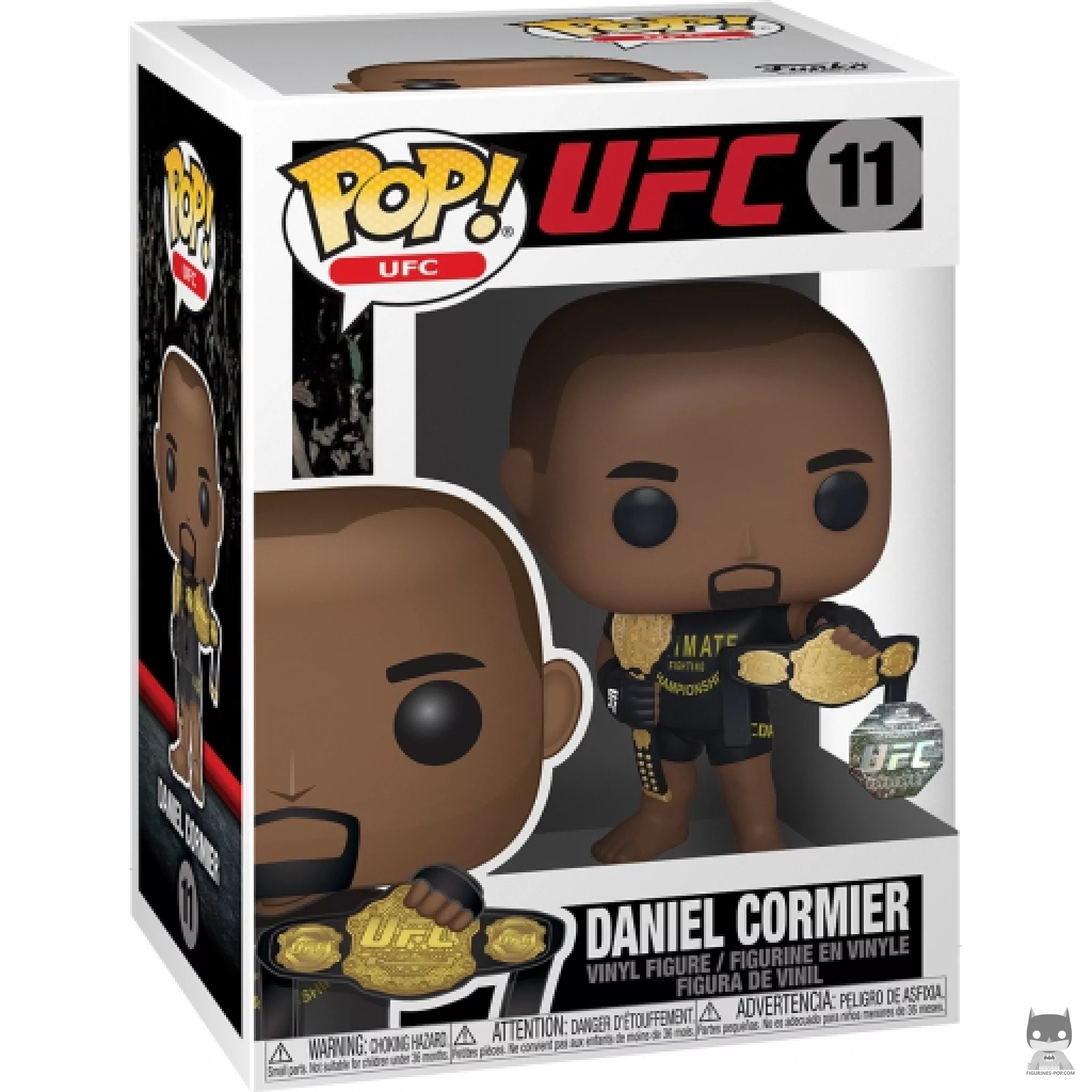 Daniel Cormier Funko Pop! figure in its box