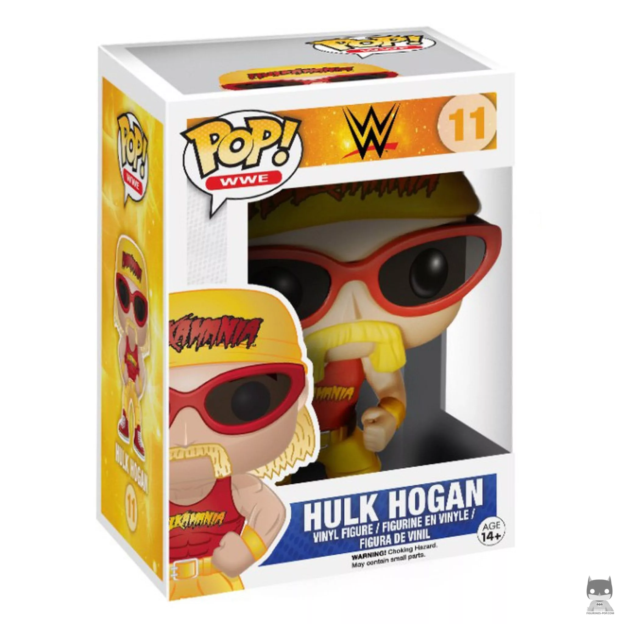 Hulk Hogan Funko Pop! figure in its box