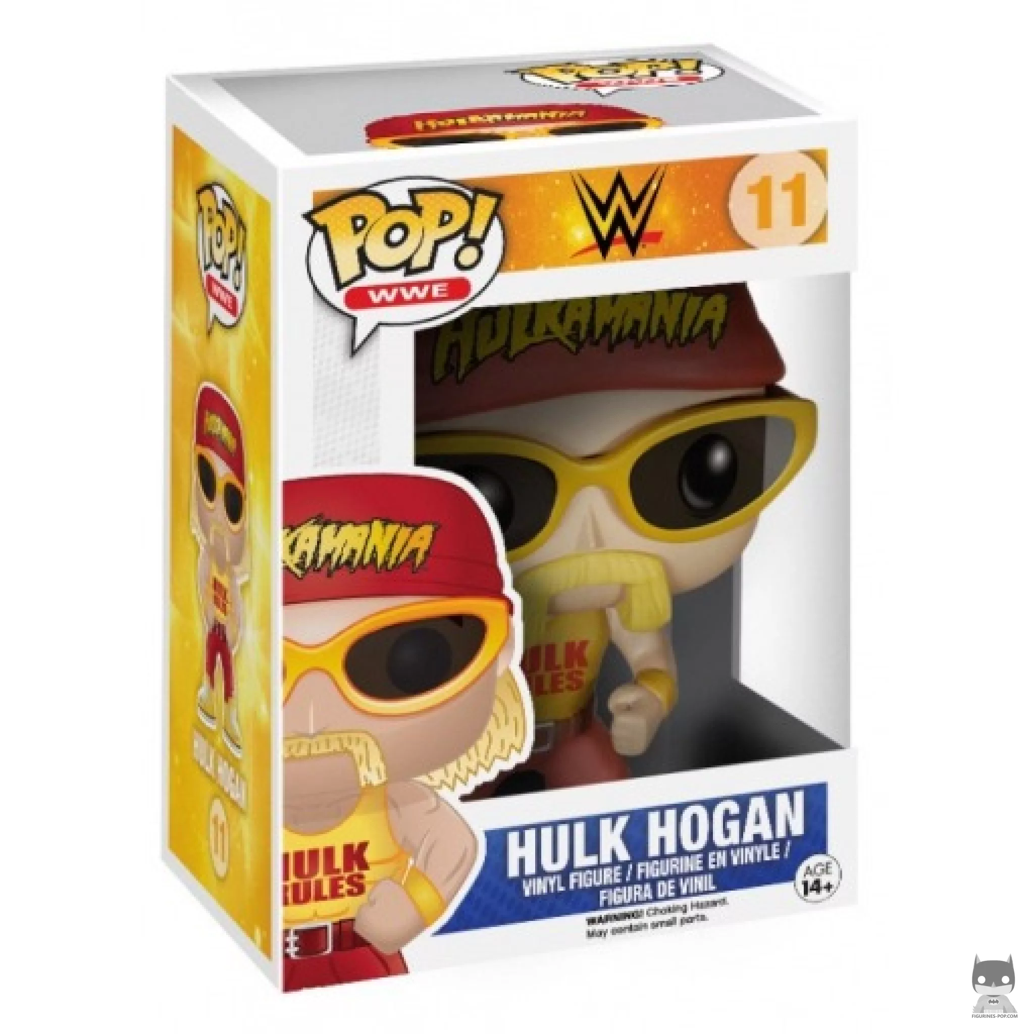 Hulk Hogan Funko Pop! figure in its box