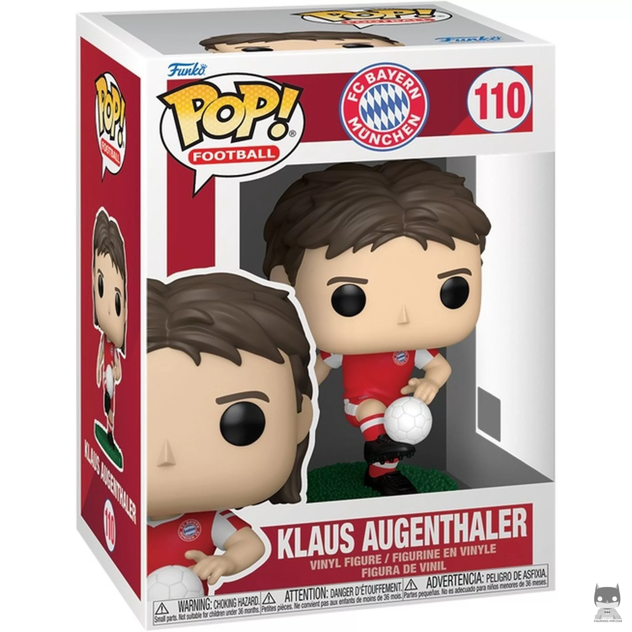 Klaus Augenthaler (Bayern Munich) Funko Pop! figure in its box