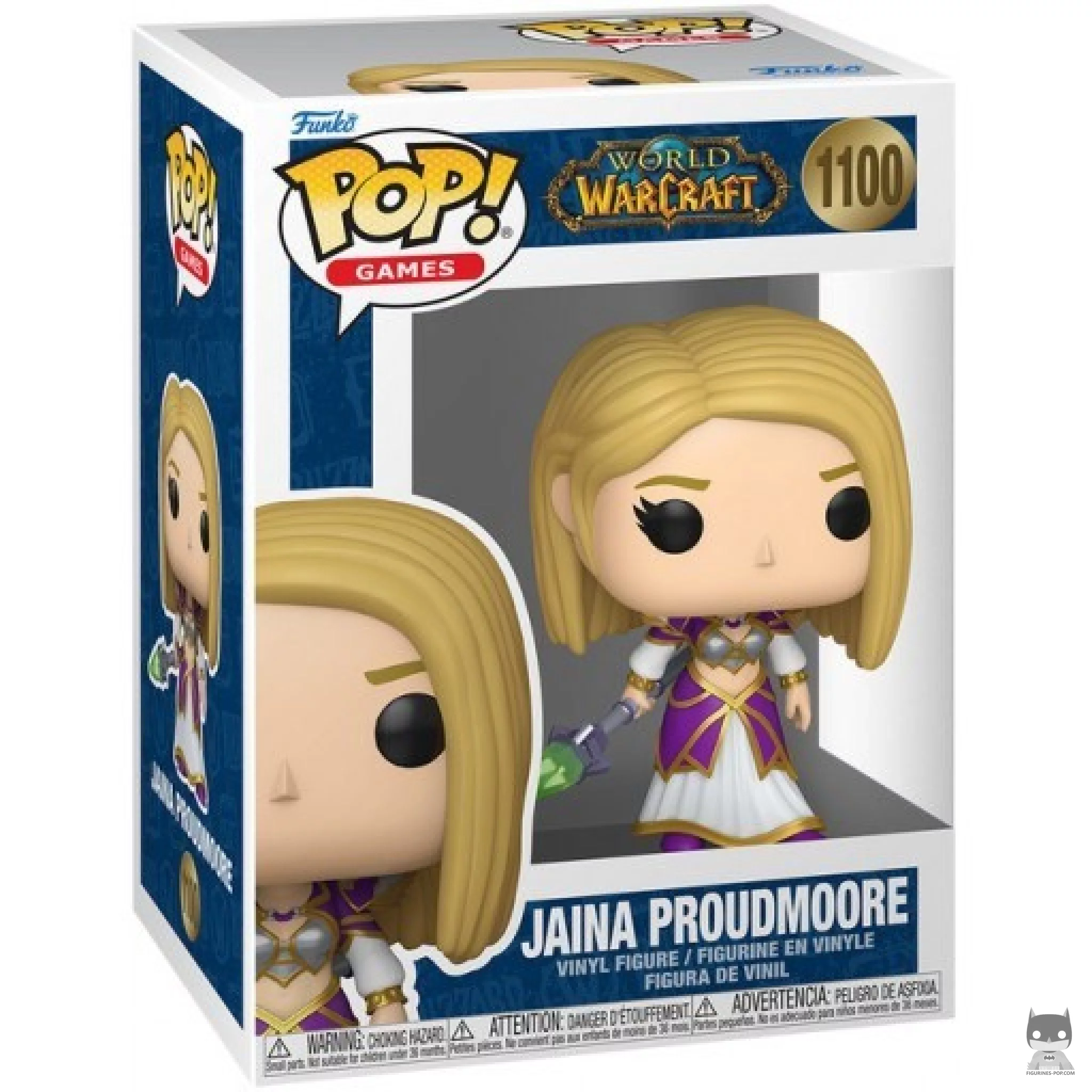 Jaina Proudmoore Funko Pop! figure in its box