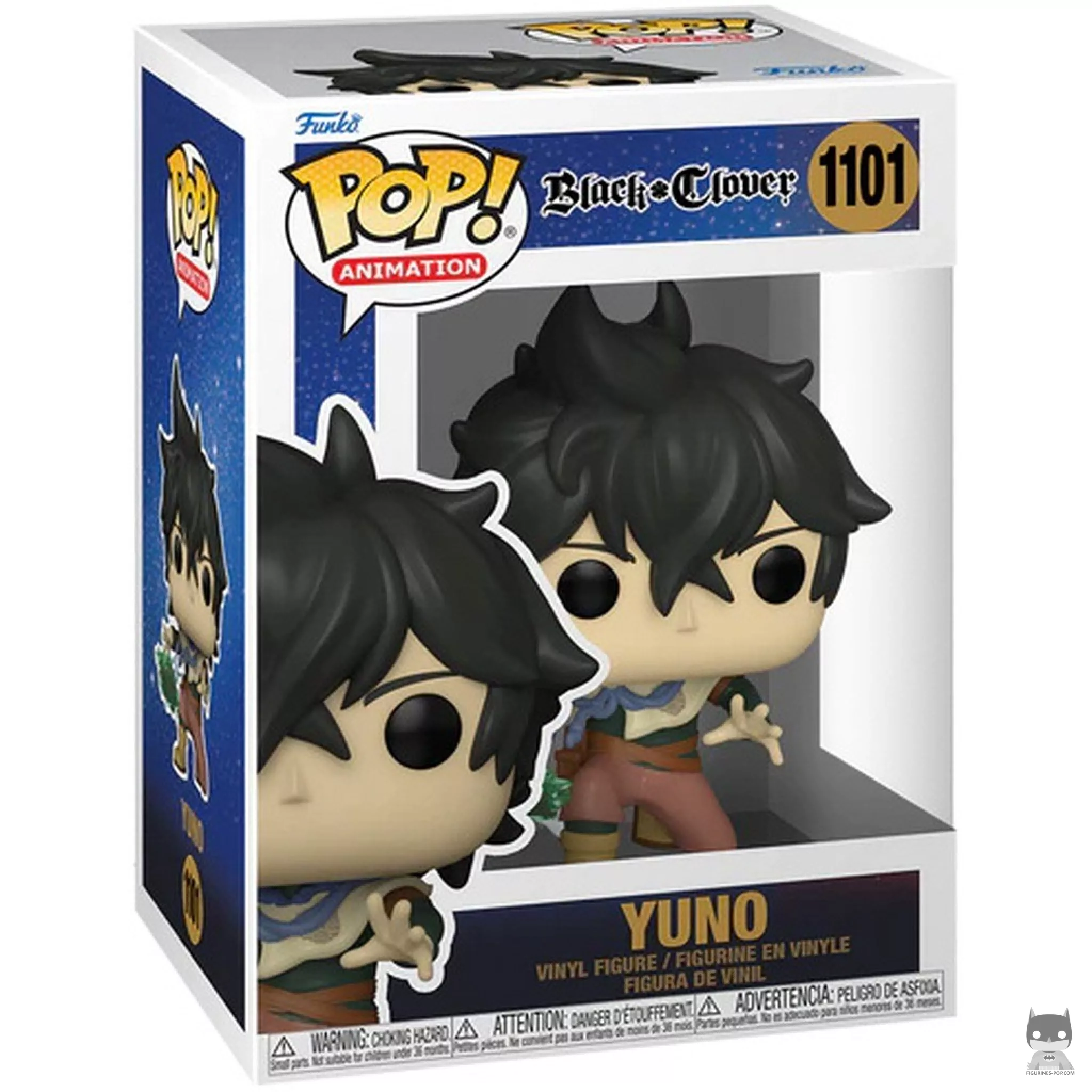 Yuno Funko Pop! figure in its box