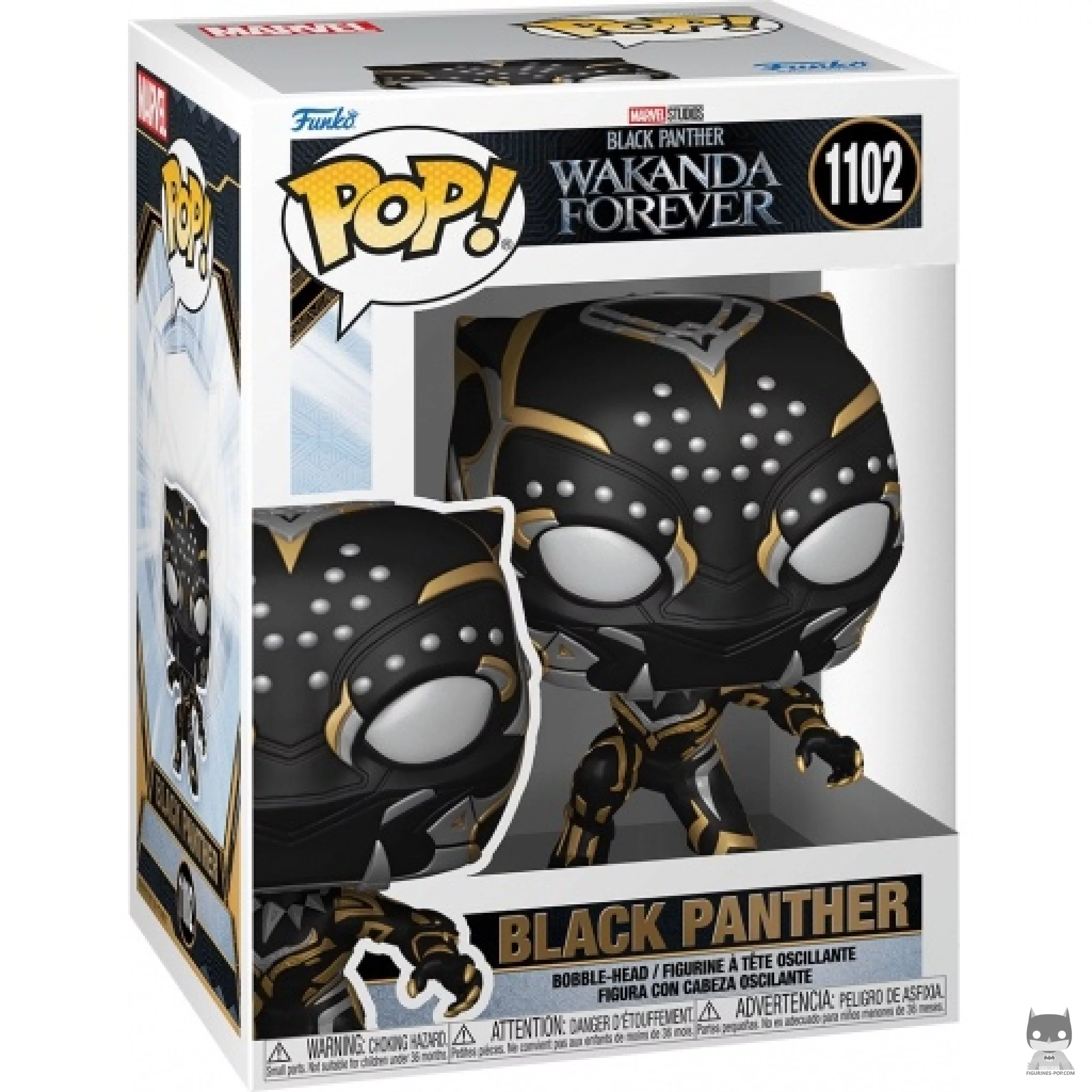 Black Panther Funko Pop! figure in its box