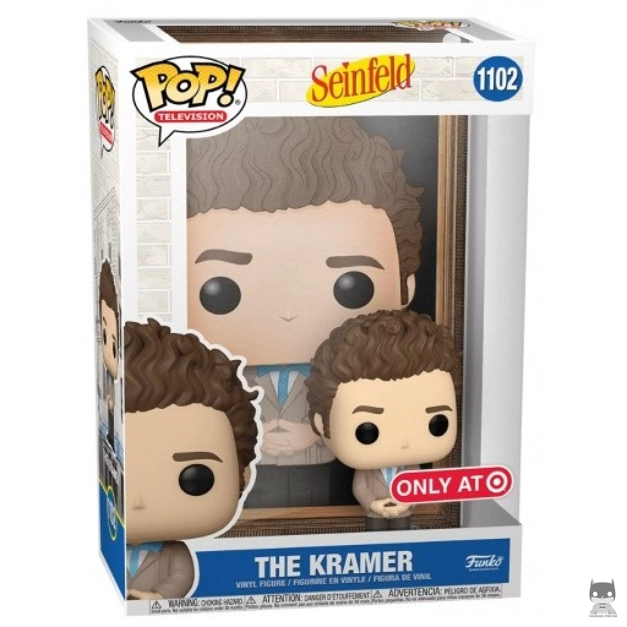 The Kramer Funko Pop! figure in its box