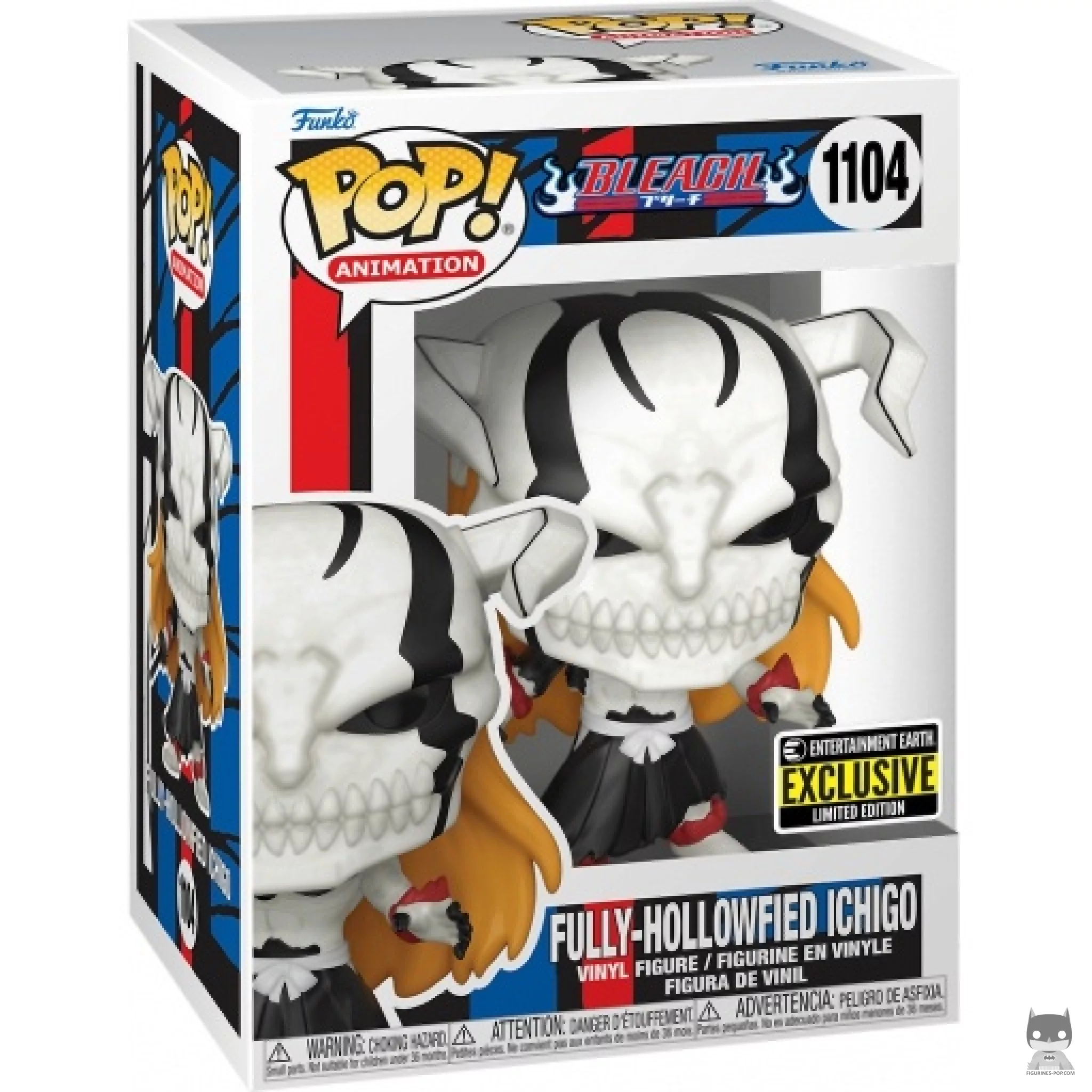 Fully-Hollowfied Ichigo Funko Pop! figure in its box