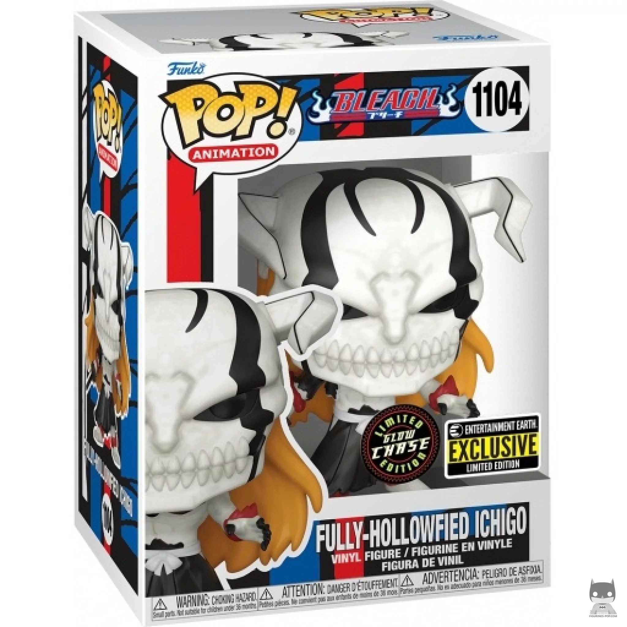 Fully-Hollowfied Ichigo (Chase & Glow in the Dark) Funko Pop! figure in its box