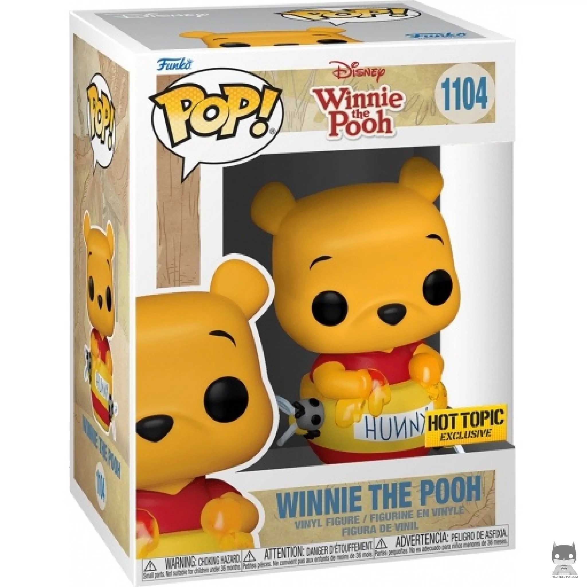 Winnie the Pooh in Honey Pot Funko Pop! figure in its box