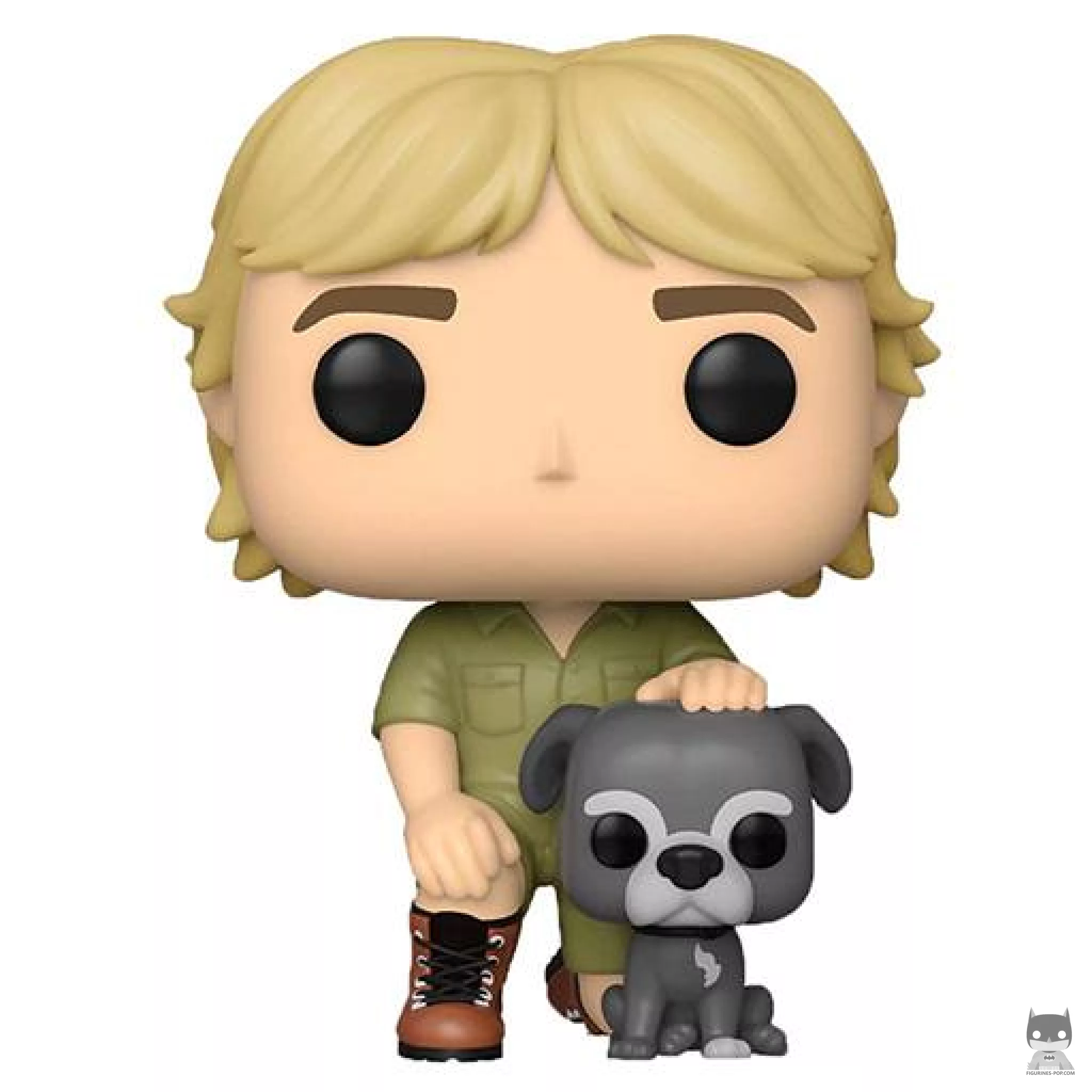 Steve Irwin with Sui Funko Pop! figure (Australia Zoo)