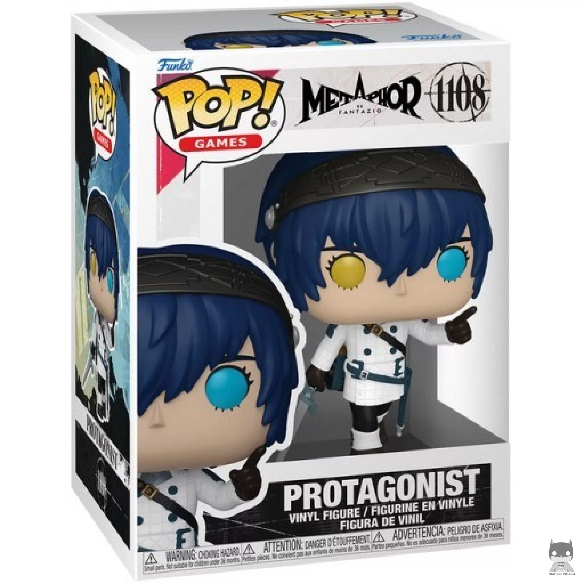 Protagonist Funko Pop! figure in its box