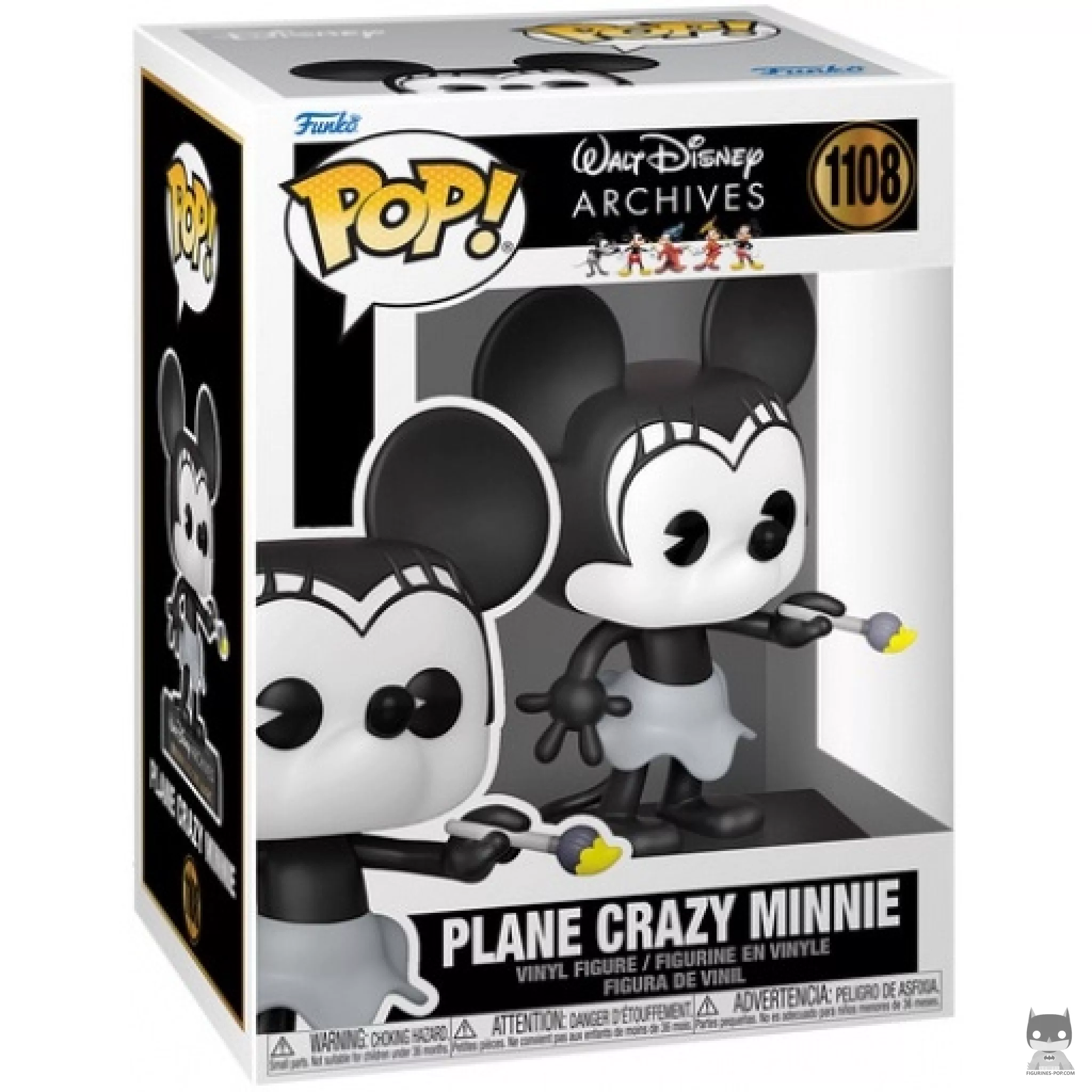 Plane Crazy Minnie 1928 Funko Pop! figure in its box