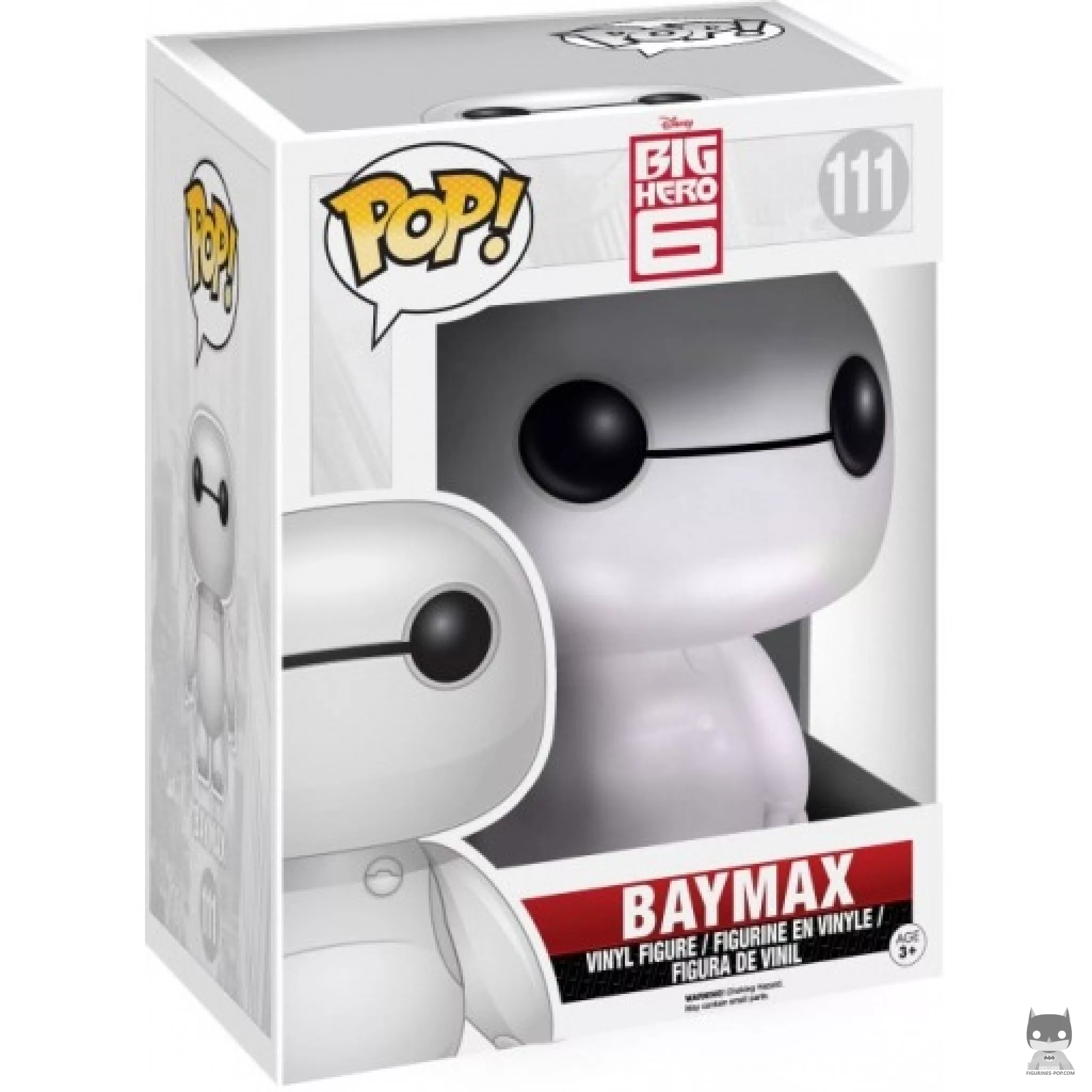 Baymax (Supersized & Metallic) Funko Pop! figure in its box