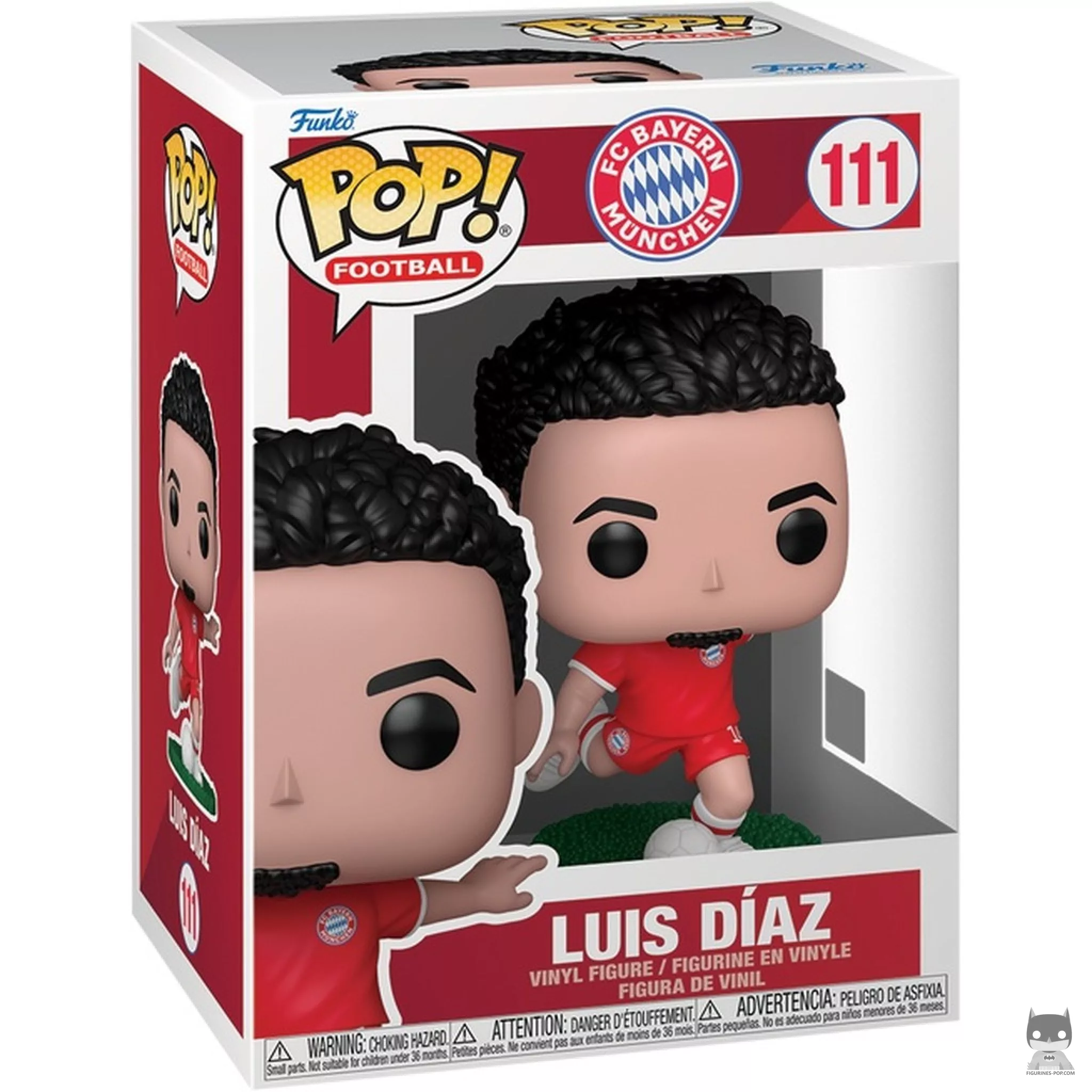 Luis Diaz (Bayern Munich) Funko Pop! figure in its box