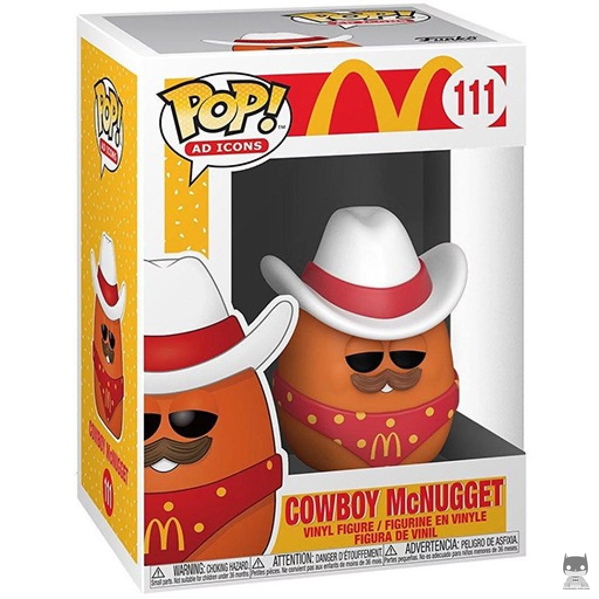 Cowboy McNugget Funko Pop! figure in its box