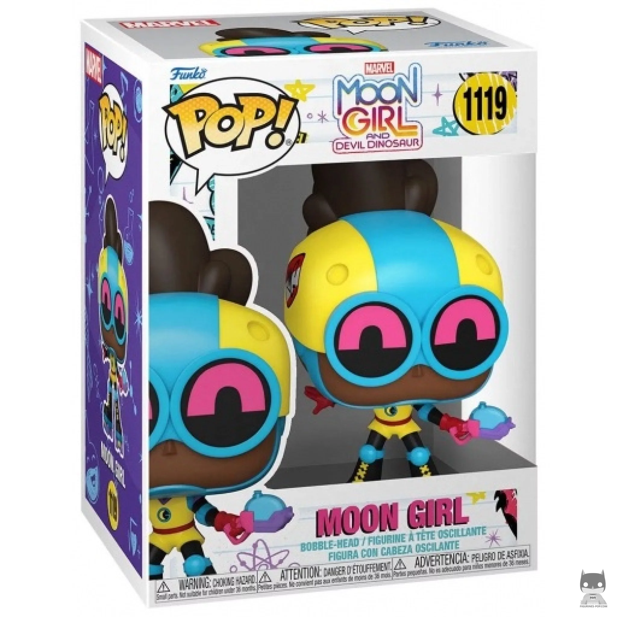 Moon Girl Funko Pop! figure in its box