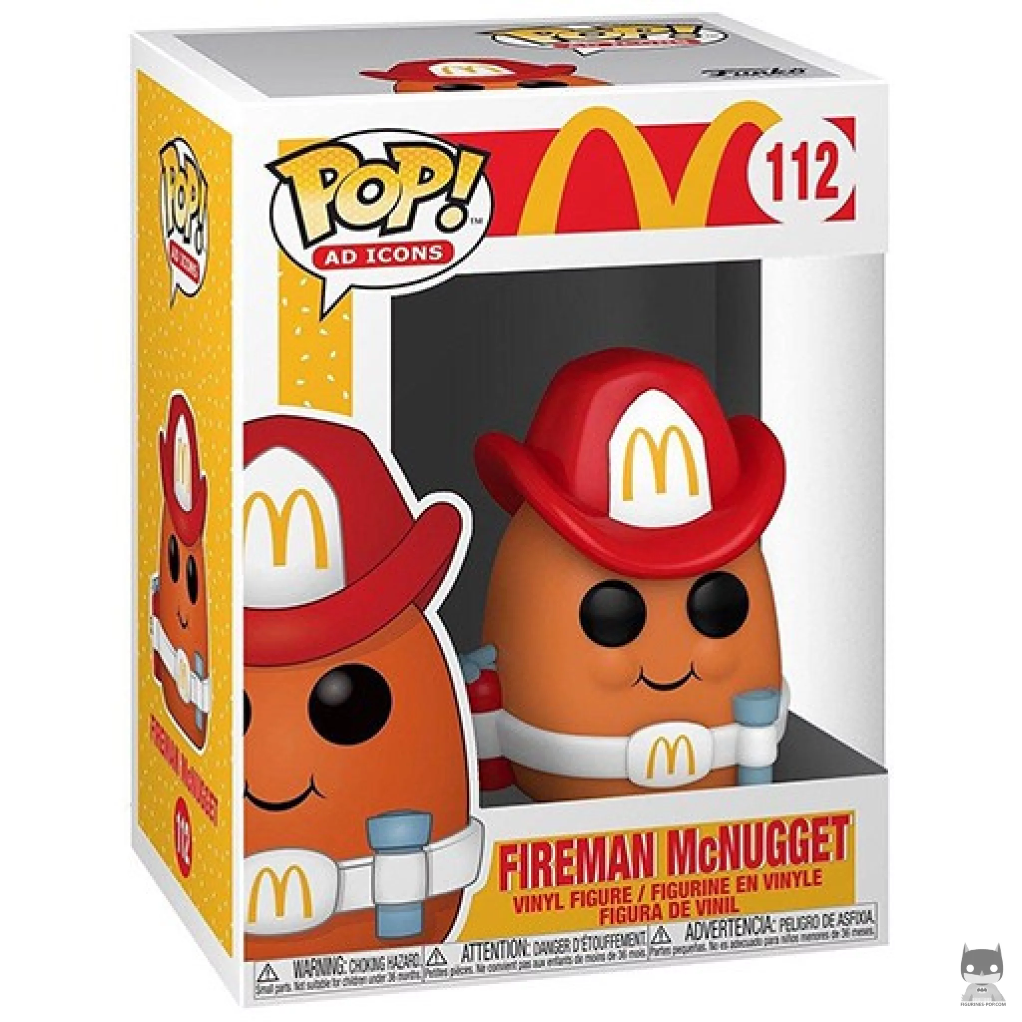 Fireman McNugget Funko Pop! figure in its box