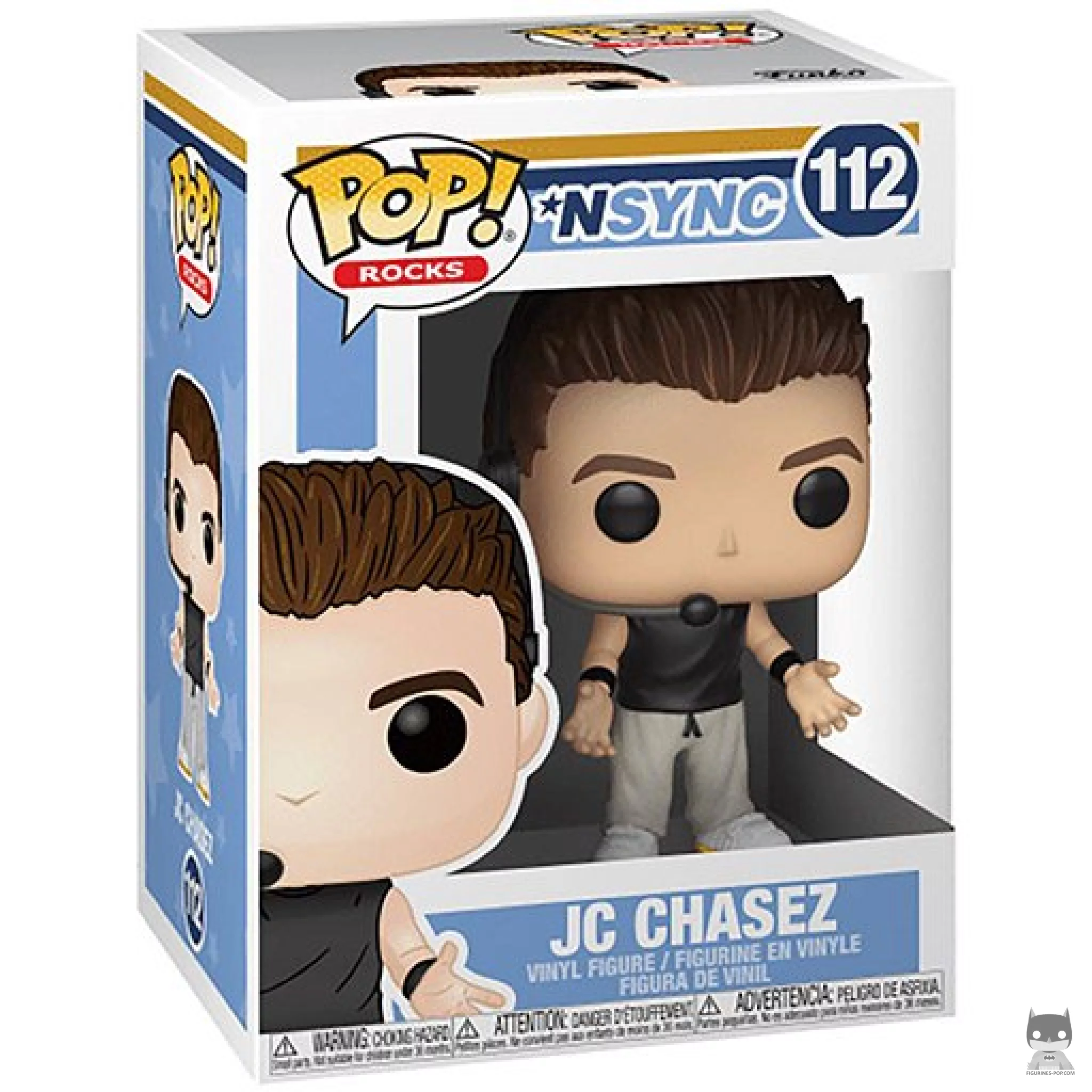 JC Chasez Funko Pop! figure in its box