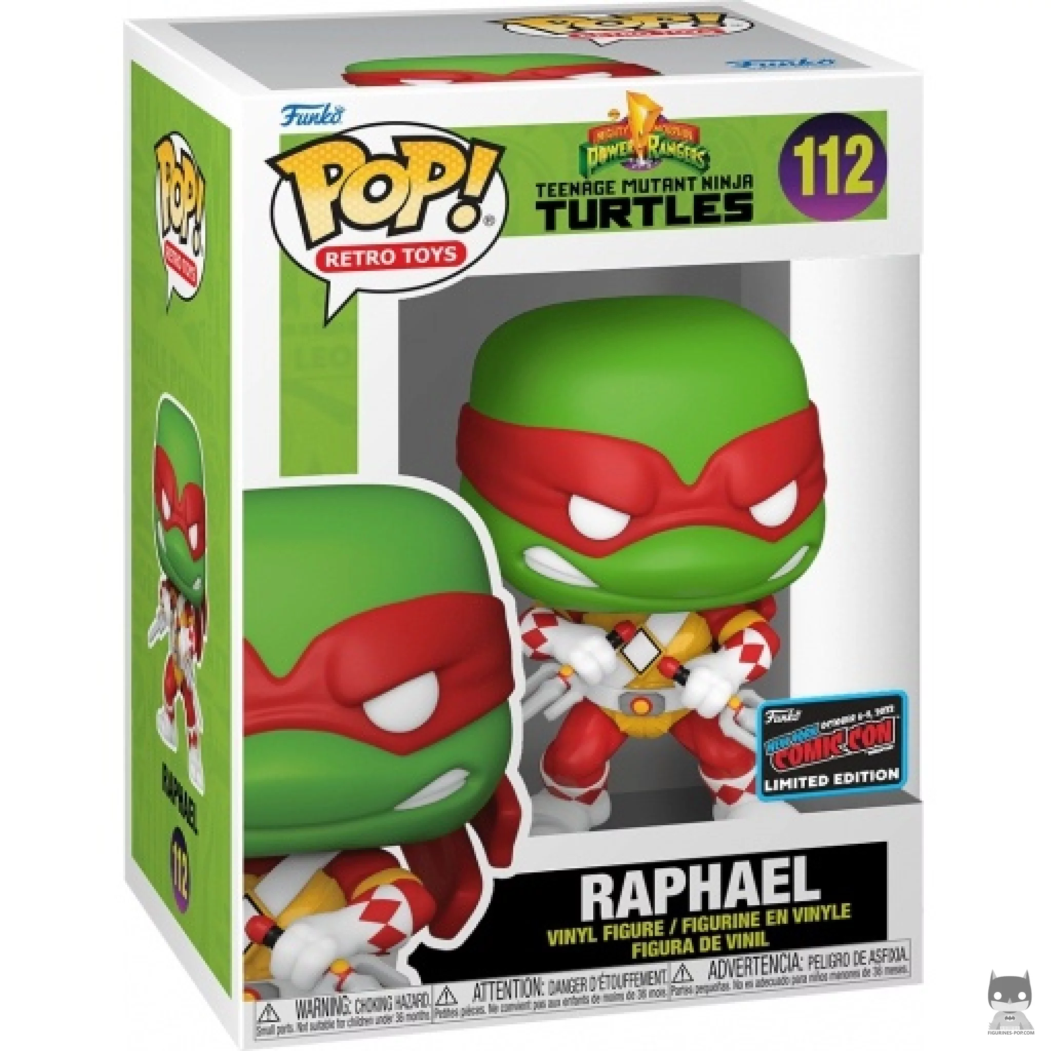 Raphael Funko Pop! figure in its box