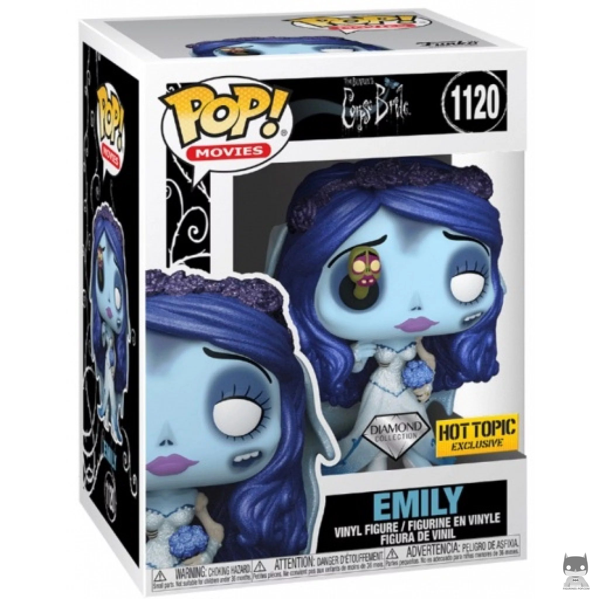 Emily (Diamond Glitter) Funko Pop! figure in its box