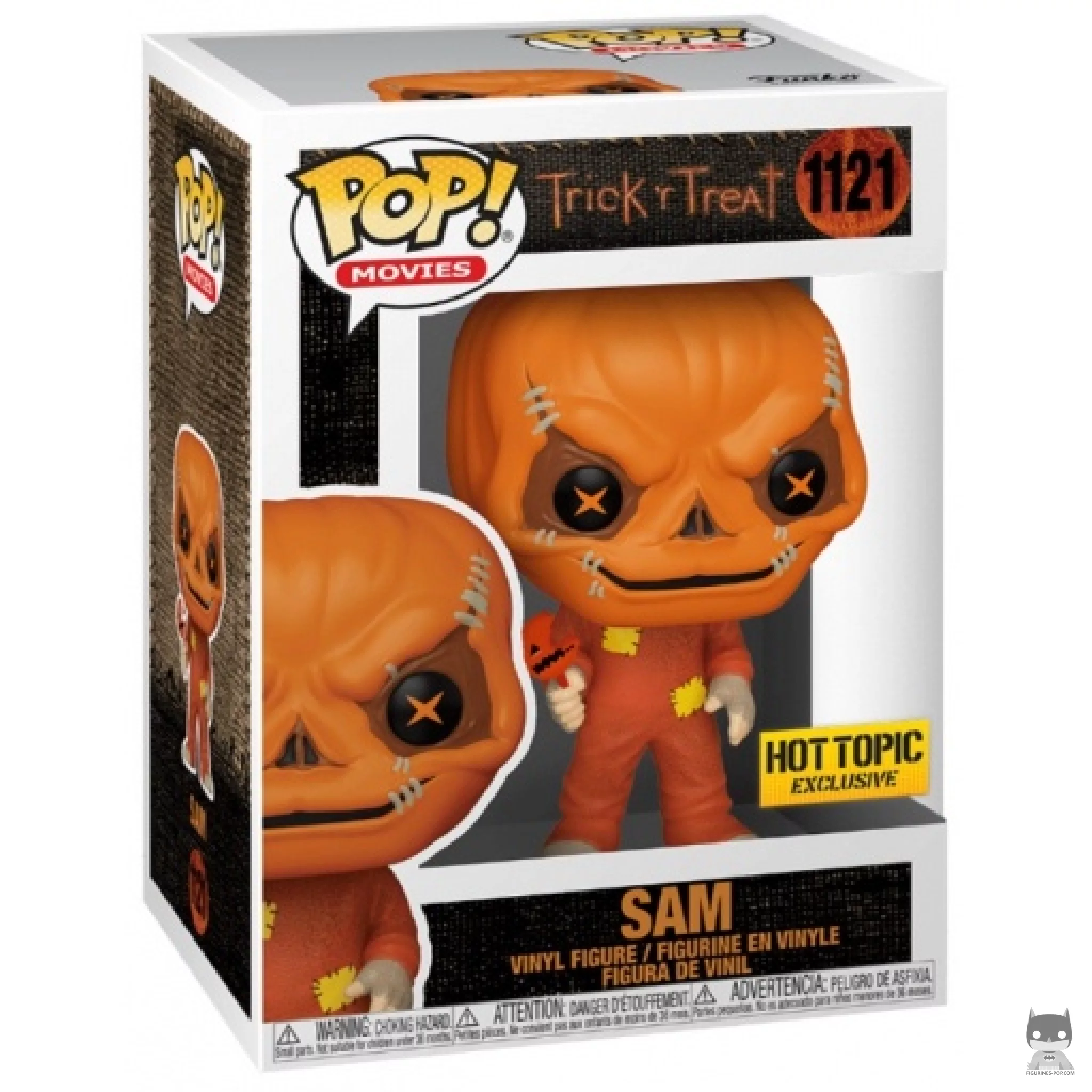 Sam without mask Funko Pop! figure in its box