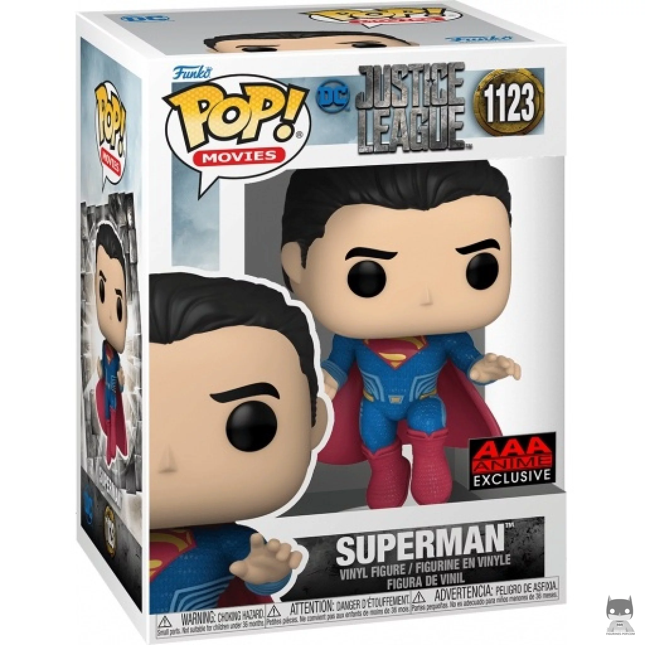 Superman Funko Pop! figure in its box