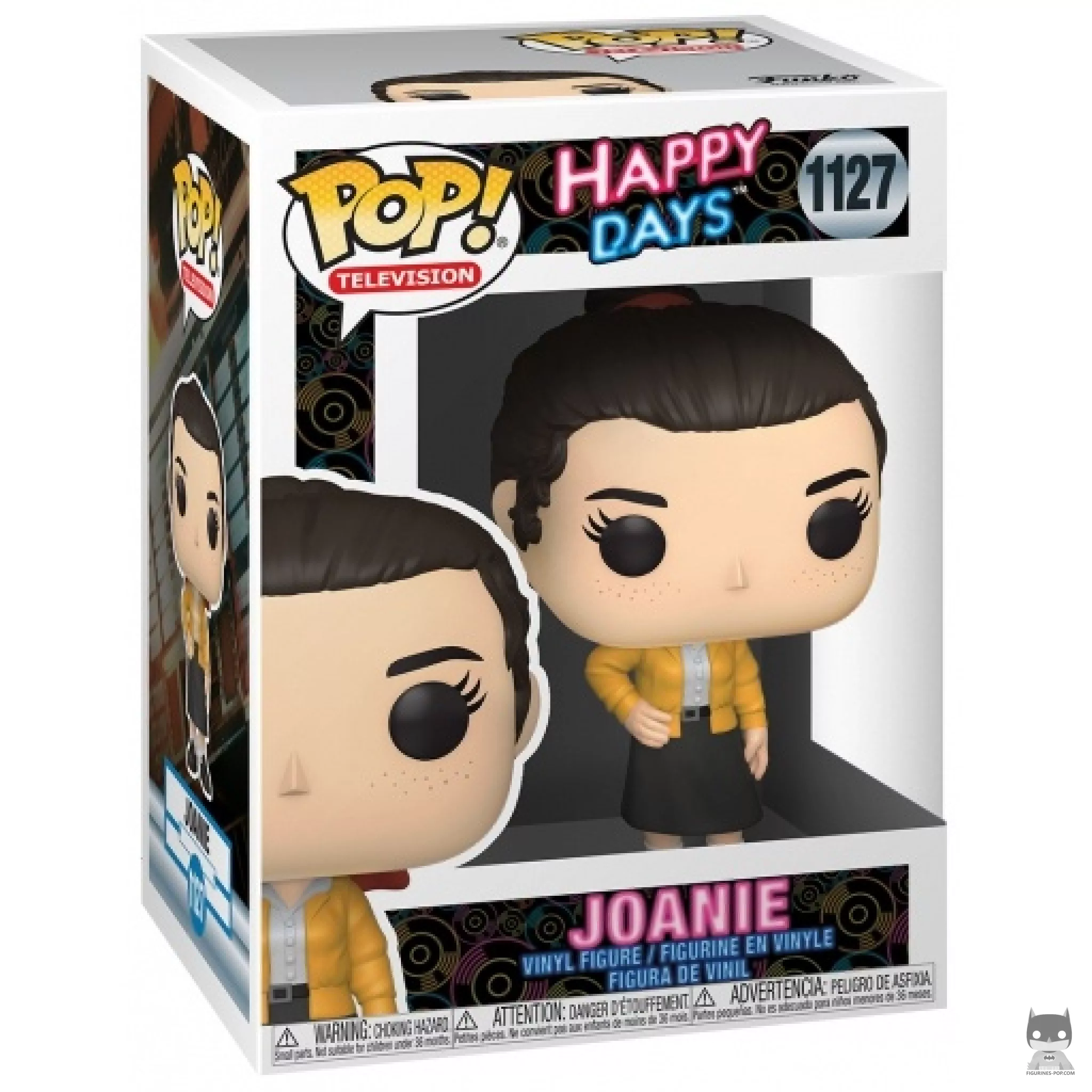 Joanie Funko Pop! figure in its box
