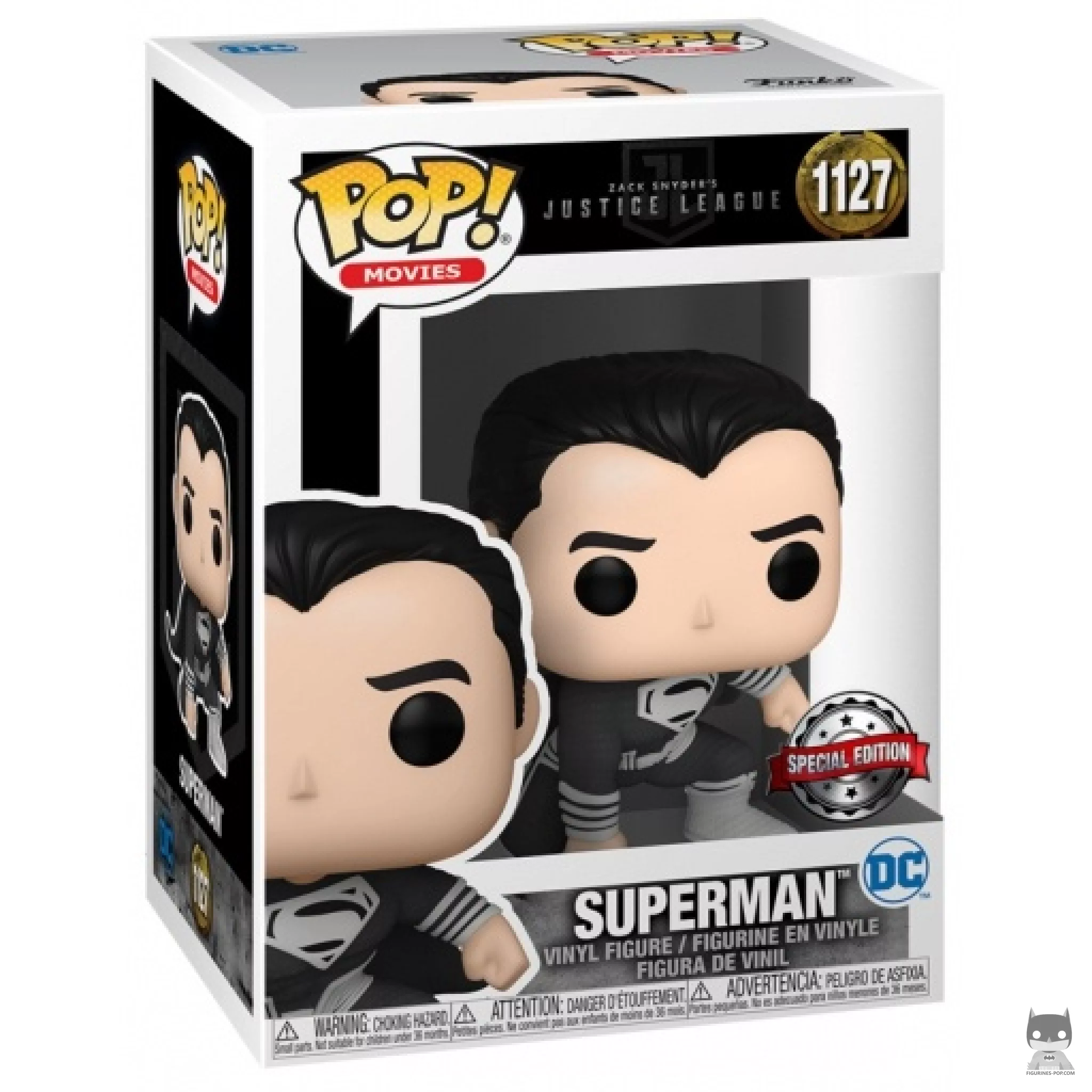 Superman Funko Pop! figure in its box