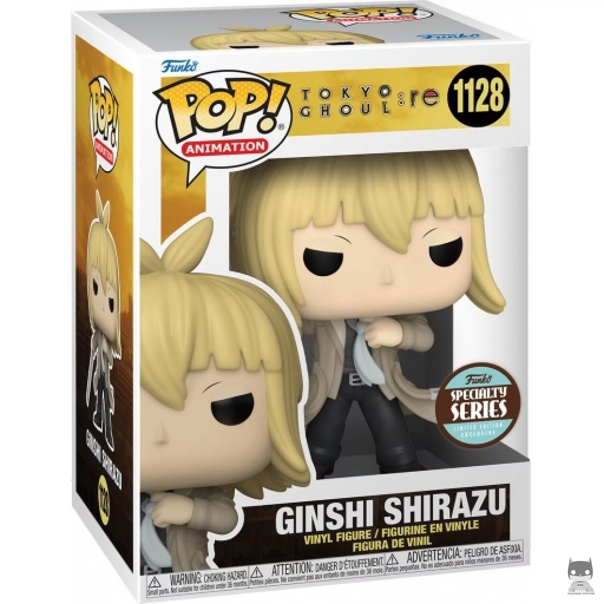 Ginshi Shirazu Funko Pop! figure in its box