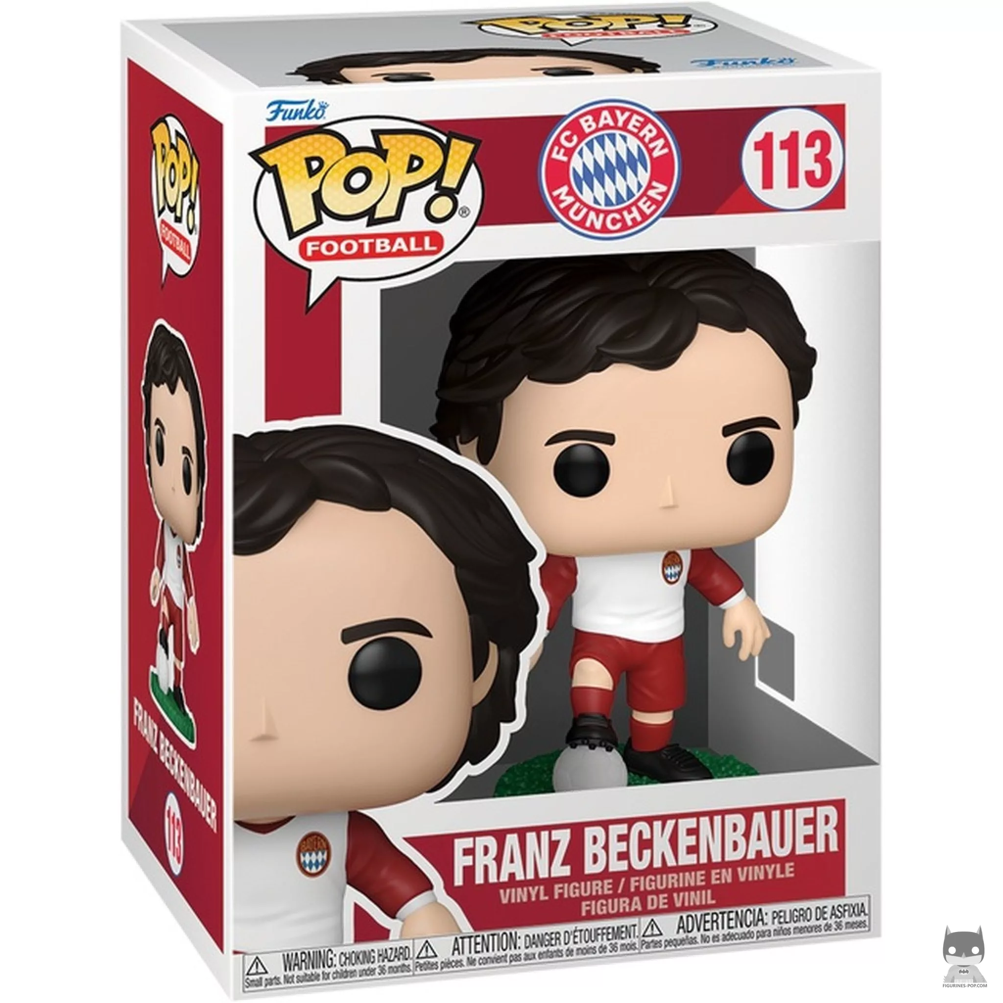 Franz Beckenbauer (Bayern Munich) Funko Pop! figure in its box