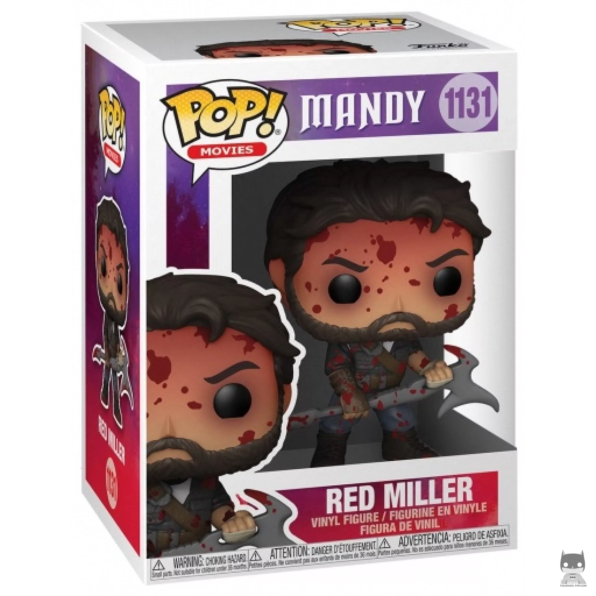 Red Miller (Bloody) Funko Pop! figure in its box