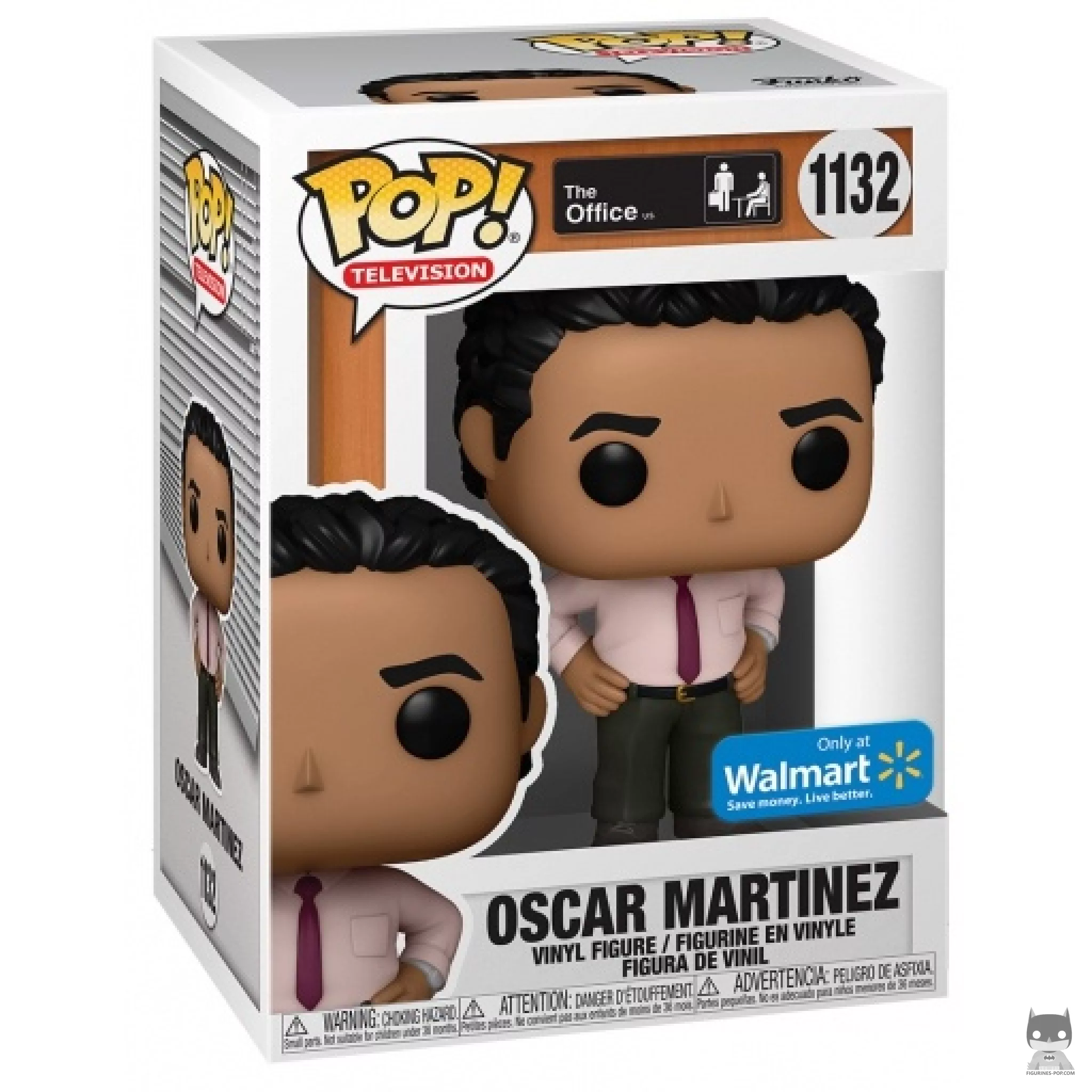 Oscar Martinez Funko Pop! figure in its box
