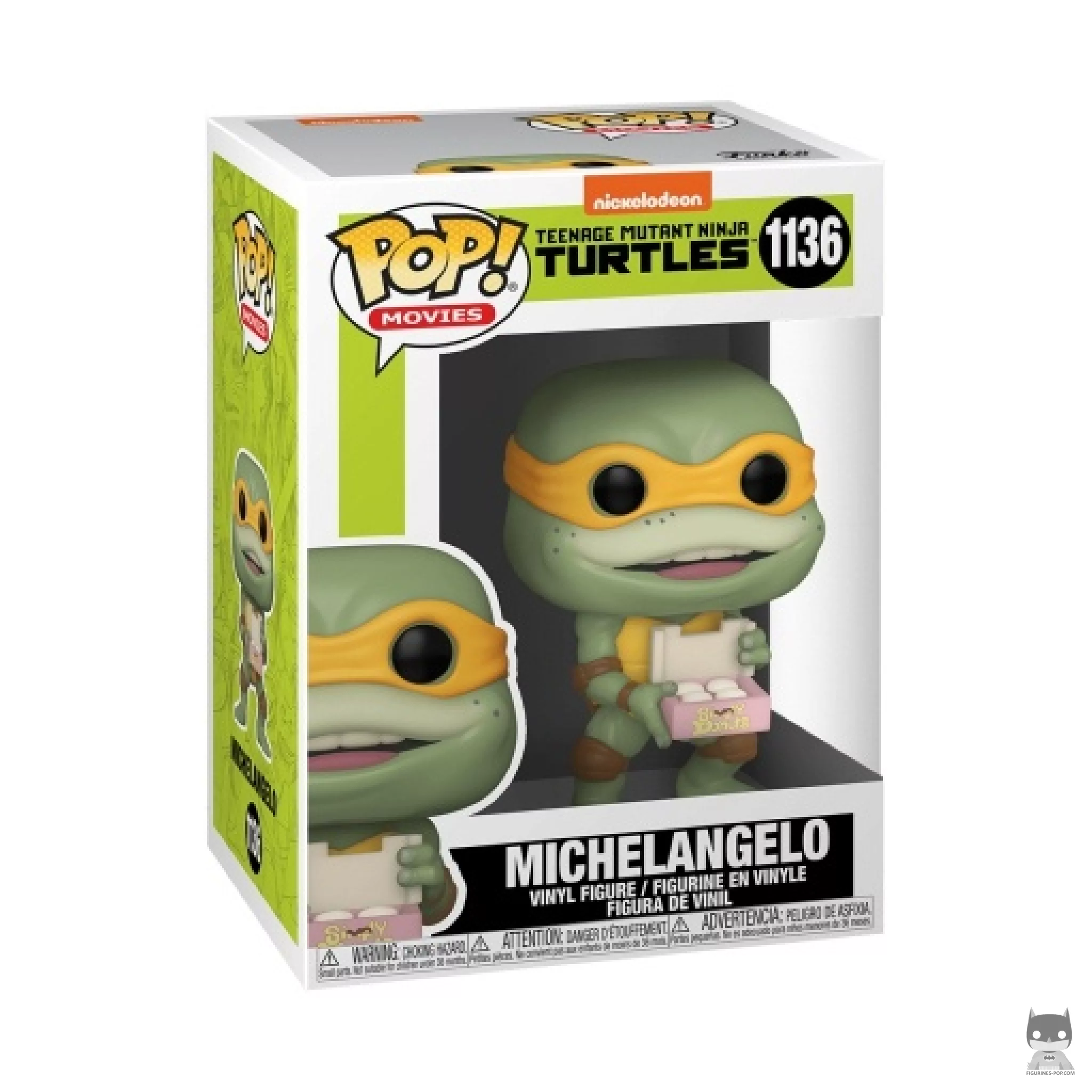 Michelangelo Funko Pop! figure in its box