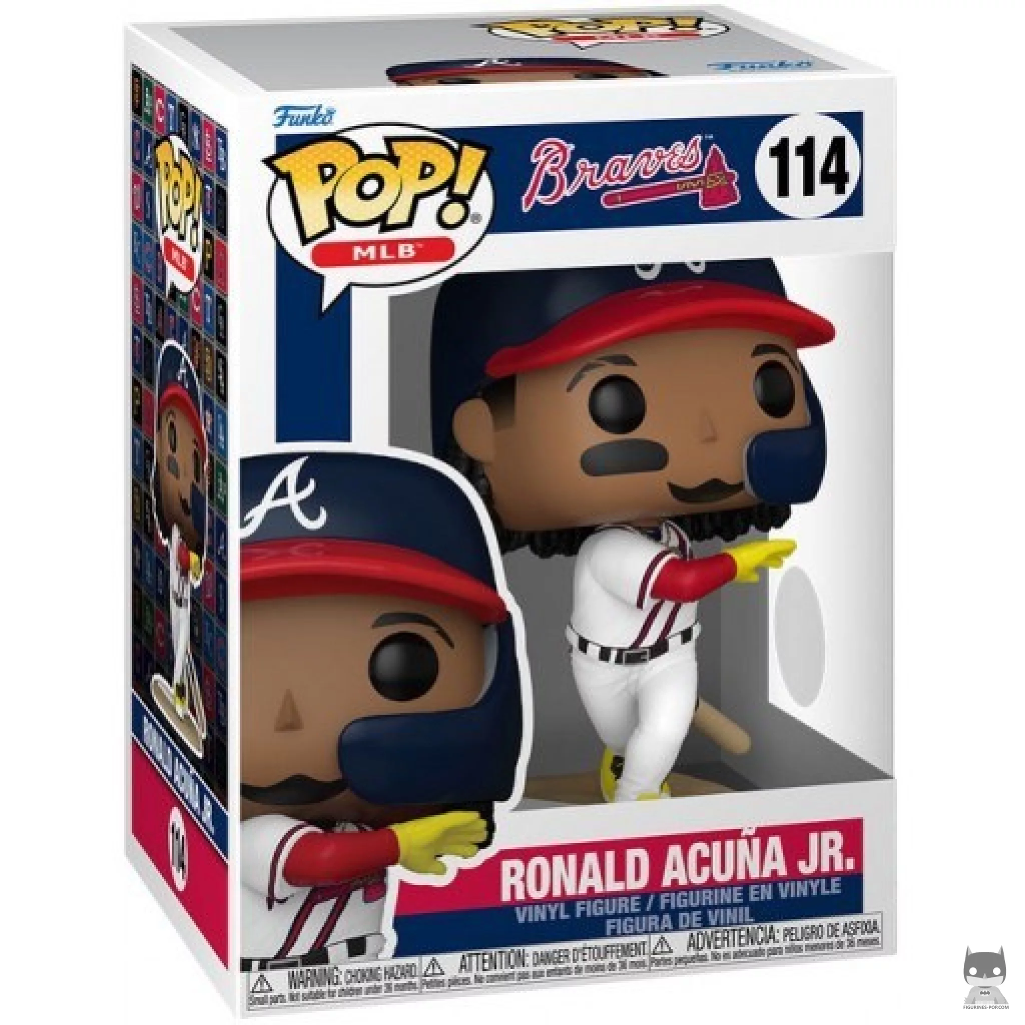 Ronald Acuna Jr. Funko Pop! figure in its box