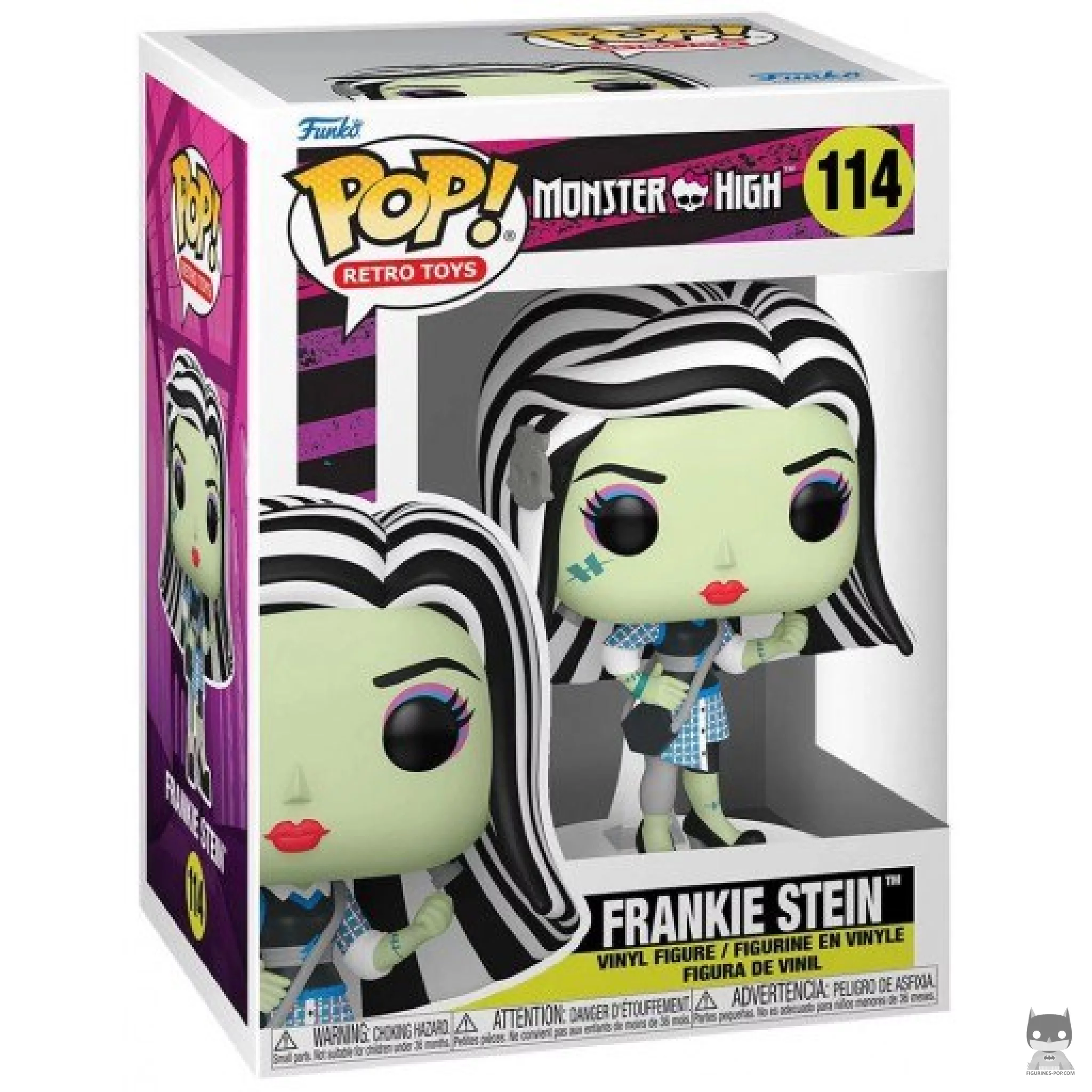 Frankie Stein Funko Pop! figure in its box