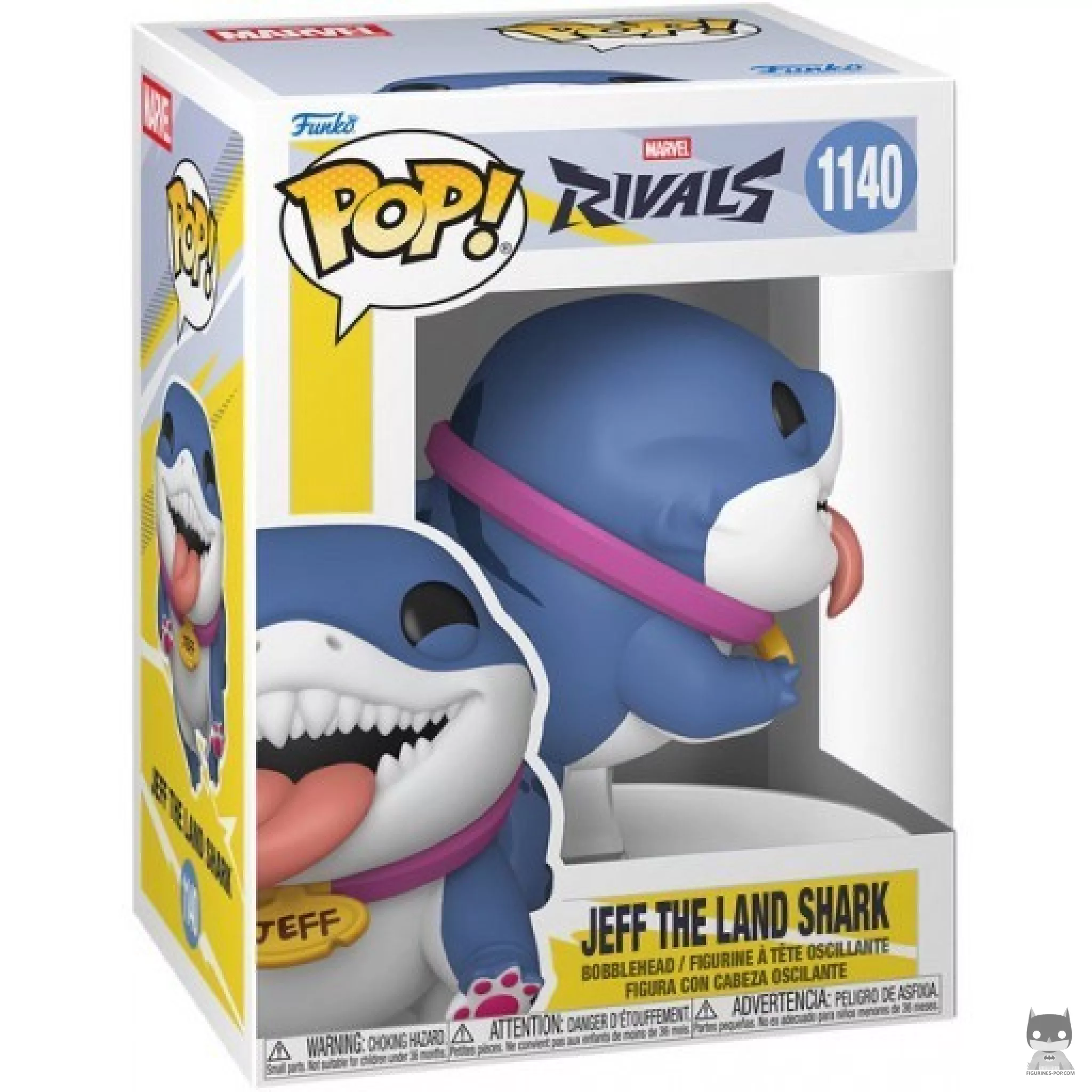 Jeff the Land Shark Funko Pop! figure in its box