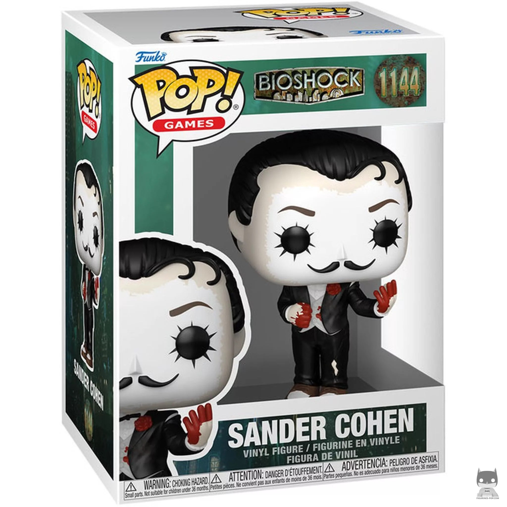 Sander Cohen Funko Pop! figure in its box