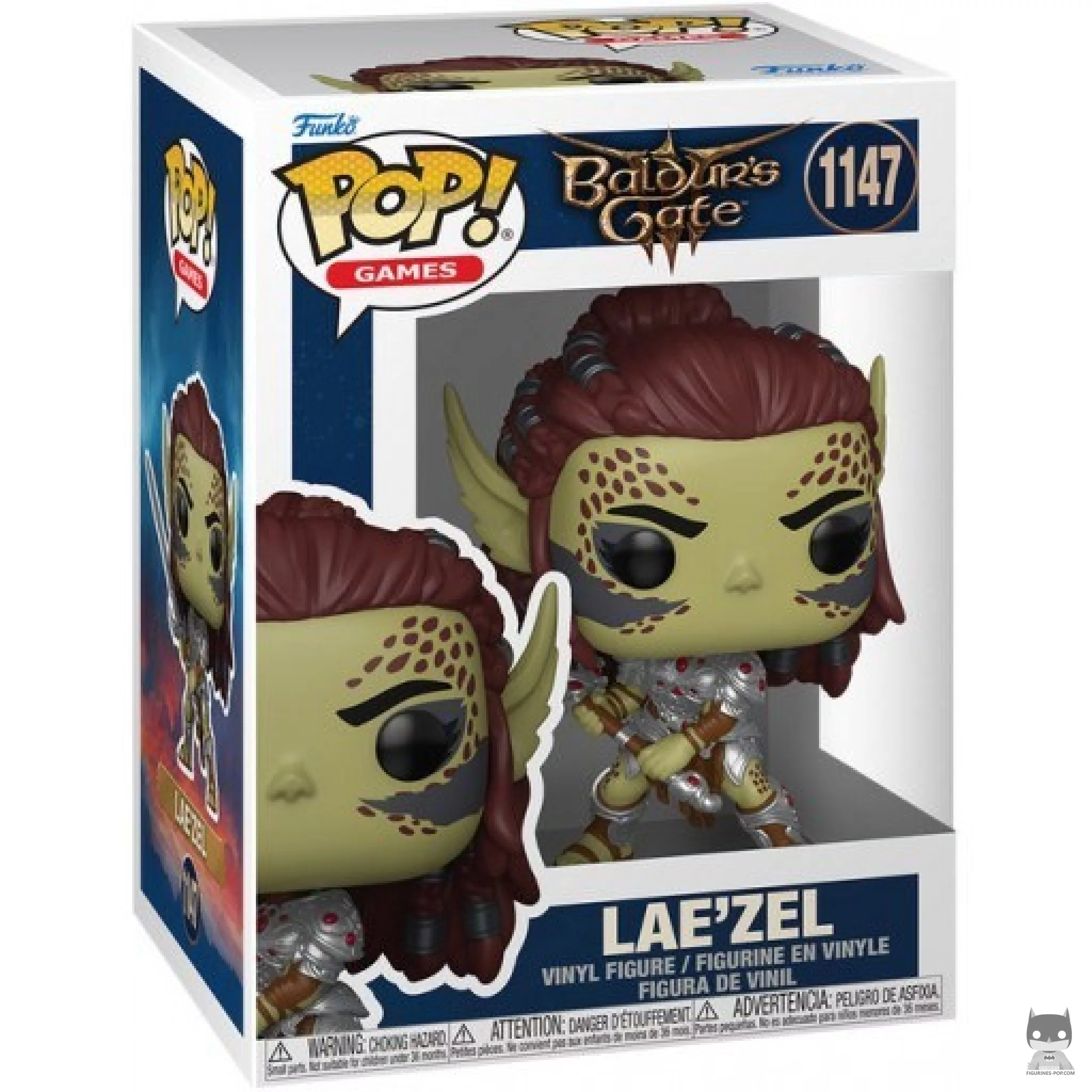 Lae'Zel Funko Pop! figure in its box