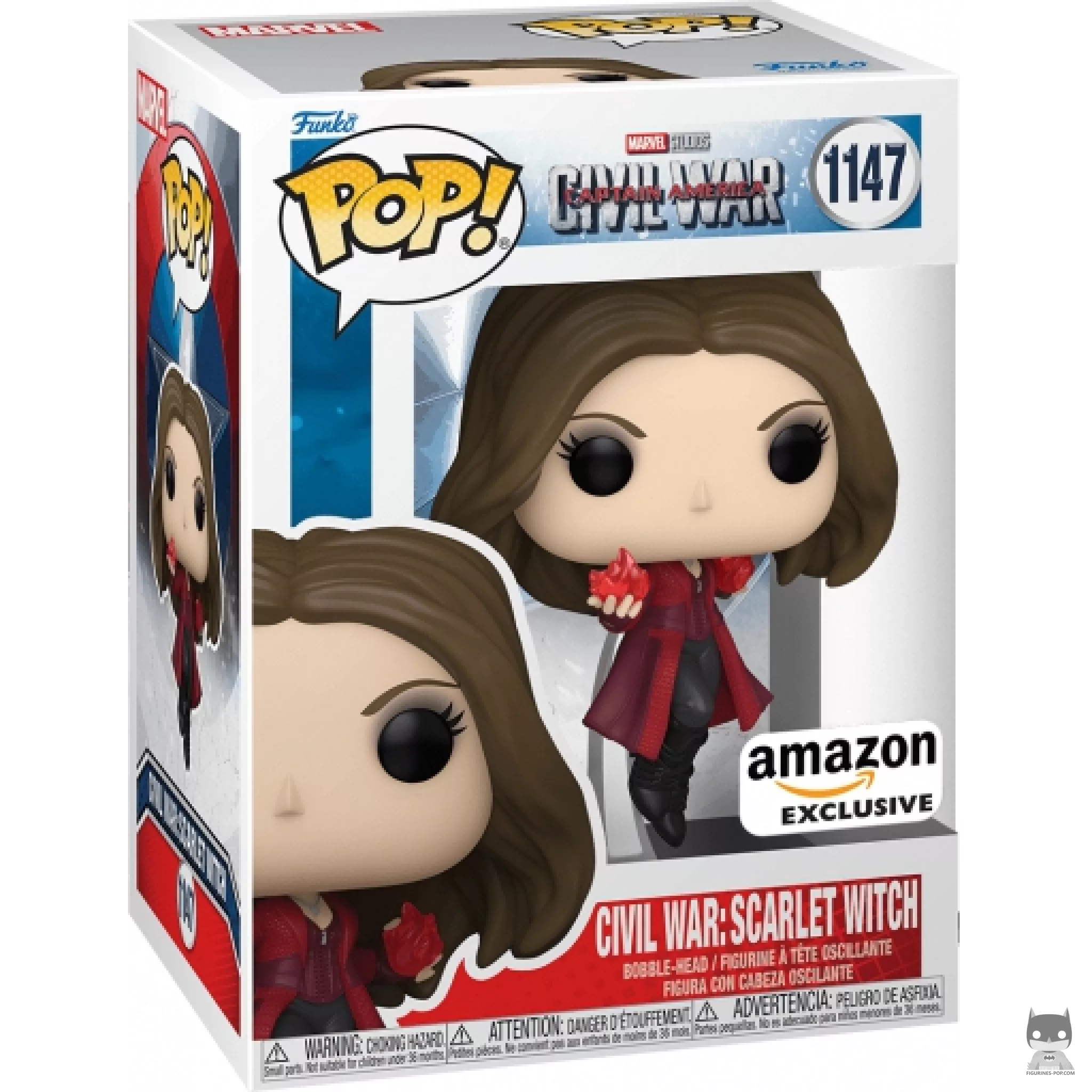 Civil War : Scarlet Witch Funko Pop! figure in its box