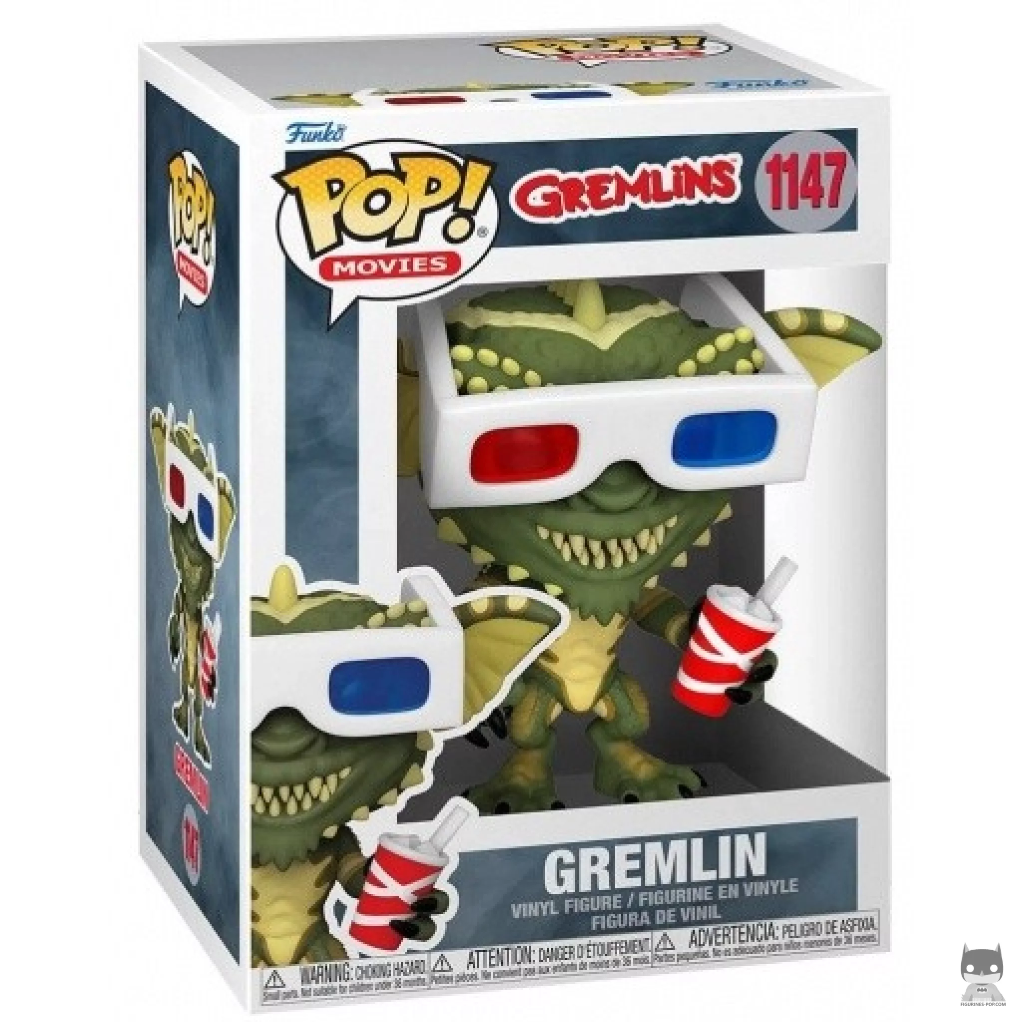 Gremlin with 3D glasses Funko Pop! figure in its box