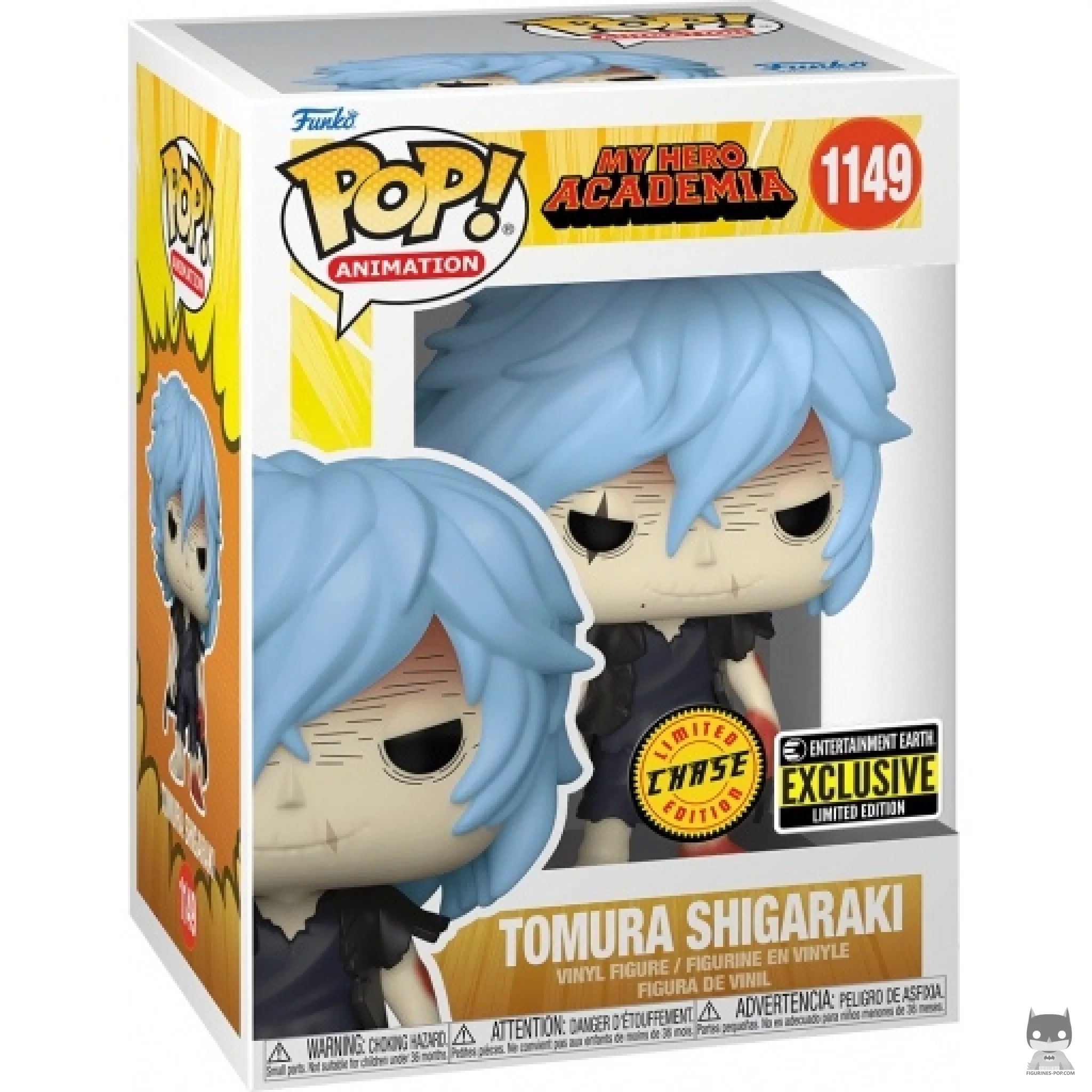 Tomura Shigaraki (Chase) Funko Pop! figure in its box