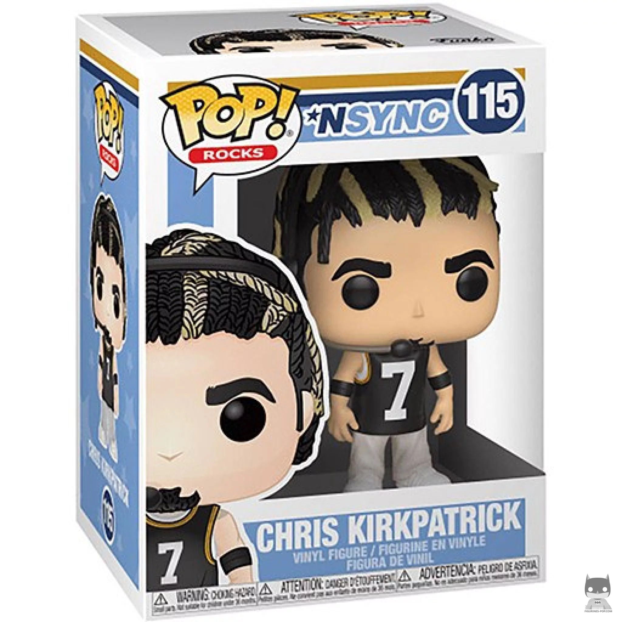 Chris Kirkpatrick Funko Pop! figure in its box