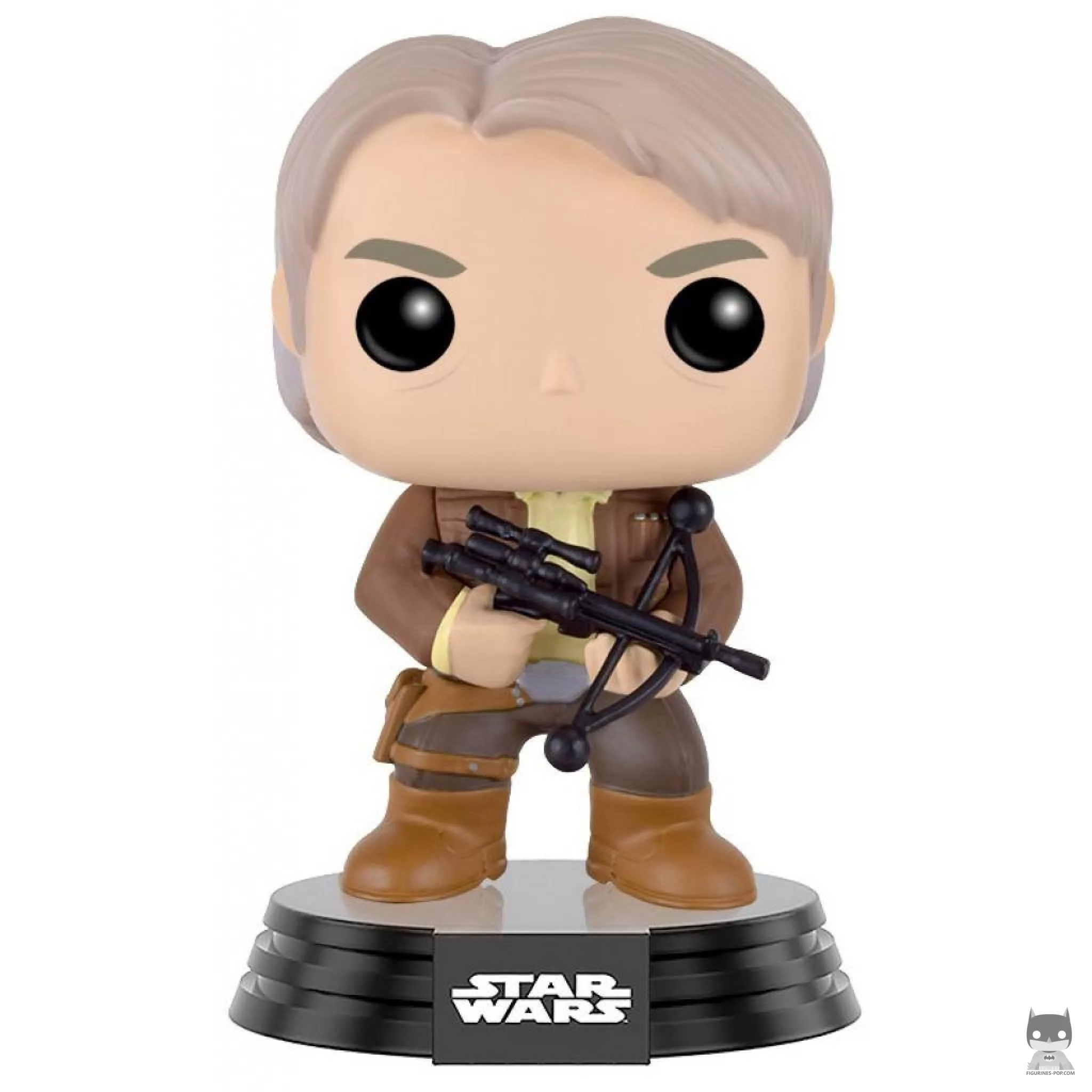 Han Solo with Bowcaster Funko Pop! figure (Star Wars: Episode VII, The Force Awakens)