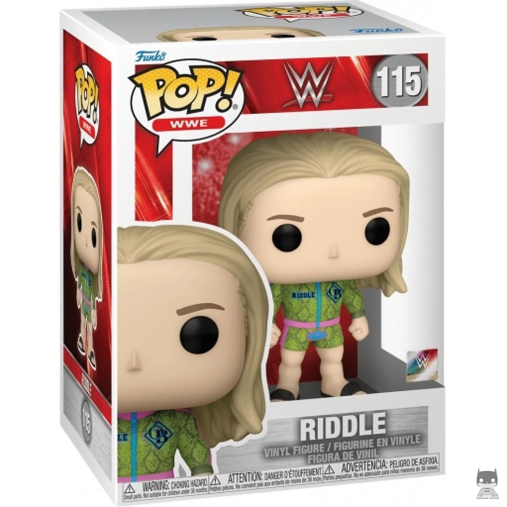 Riddle Funko Pop! figure in its box