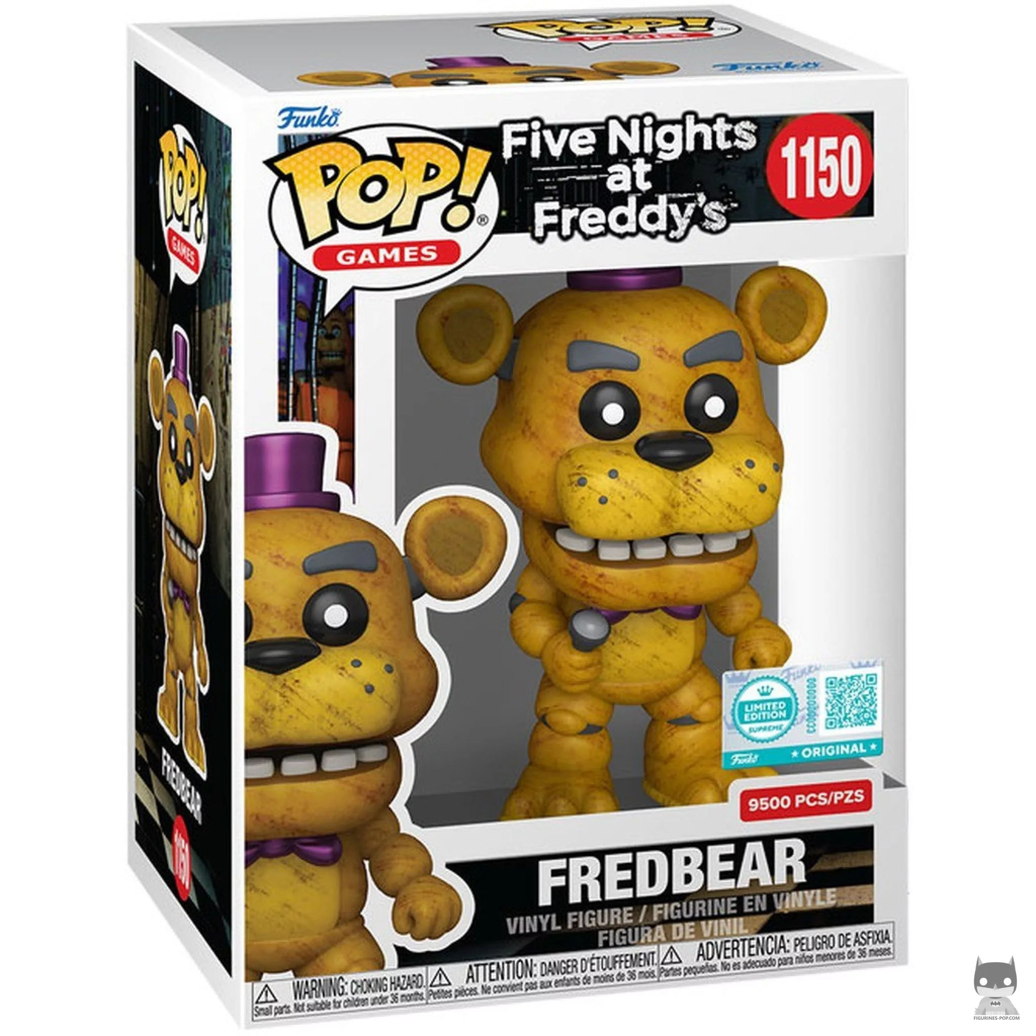 Fredbear Funko Pop! figure in its box