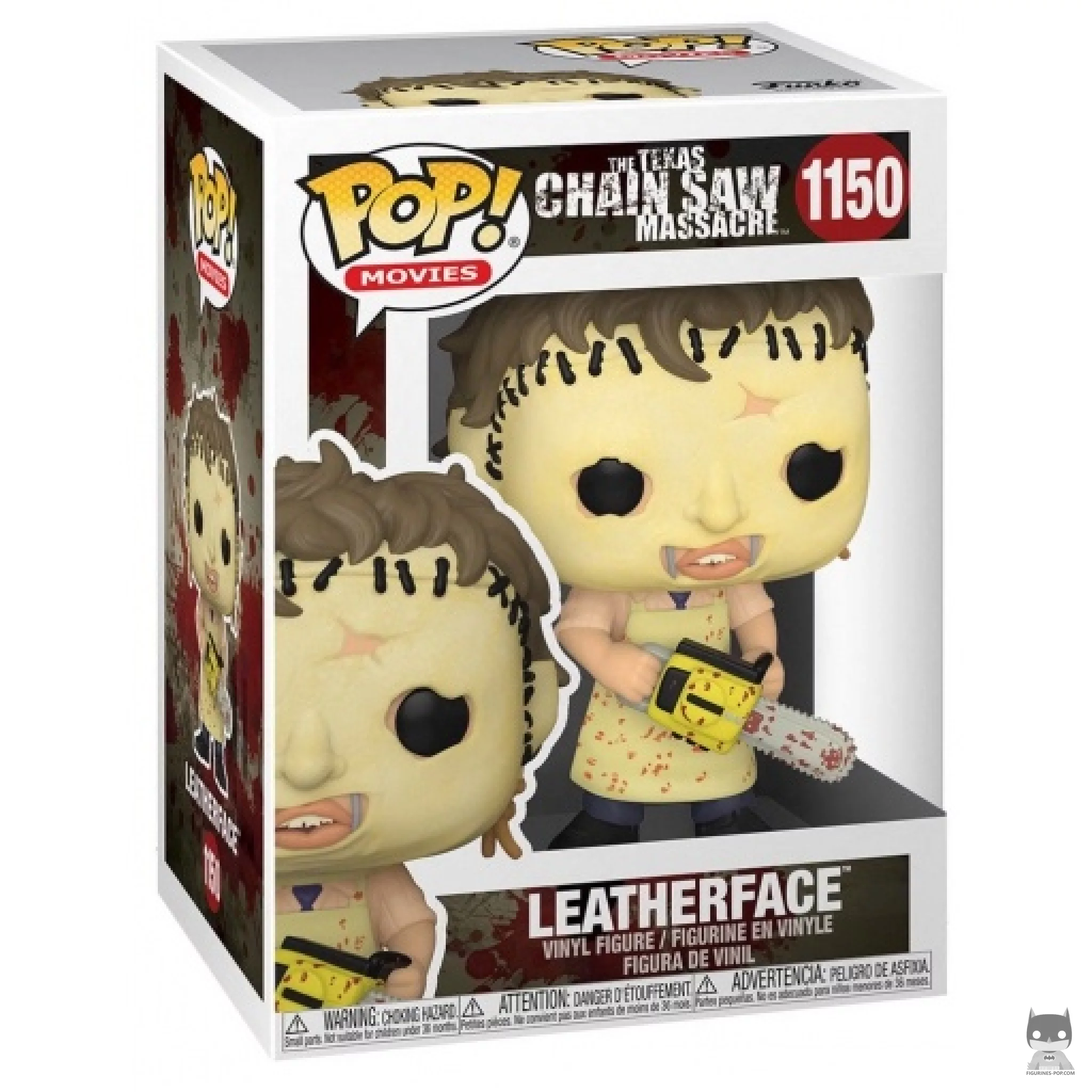 Leatherface Funko Pop! figure in its box