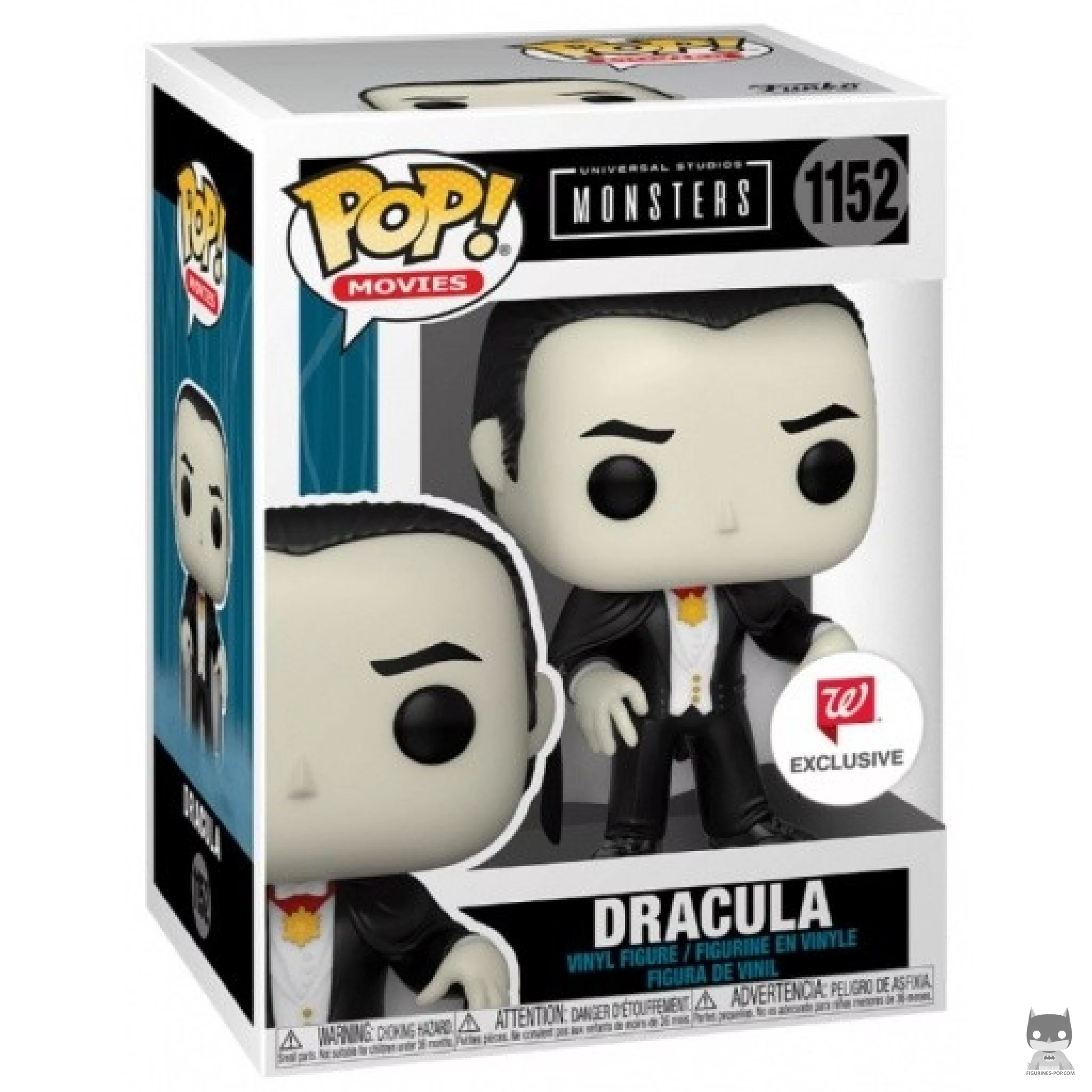 Dracula Funko Pop! figure in its box
