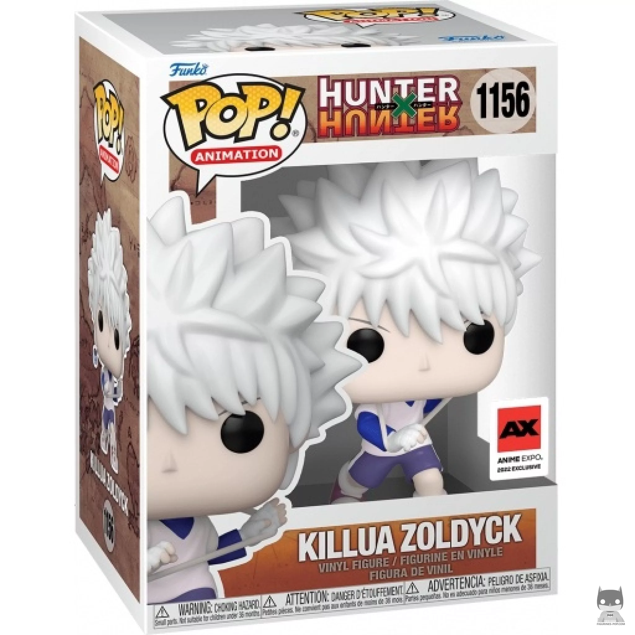 Killua Zoldyck Funko Pop! figure in its box