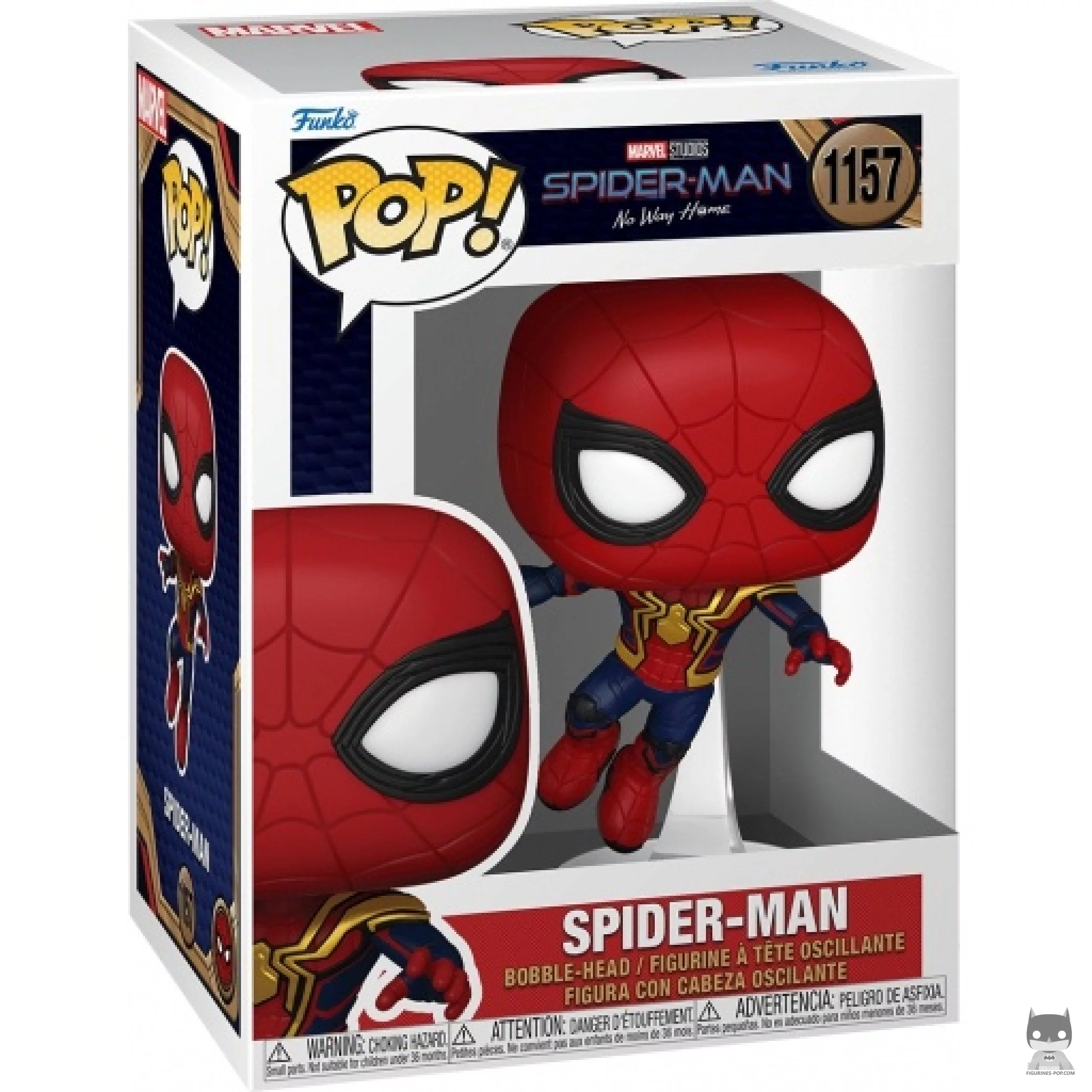 Spider-Man (Tom Holland) Funko Pop! figure in its box