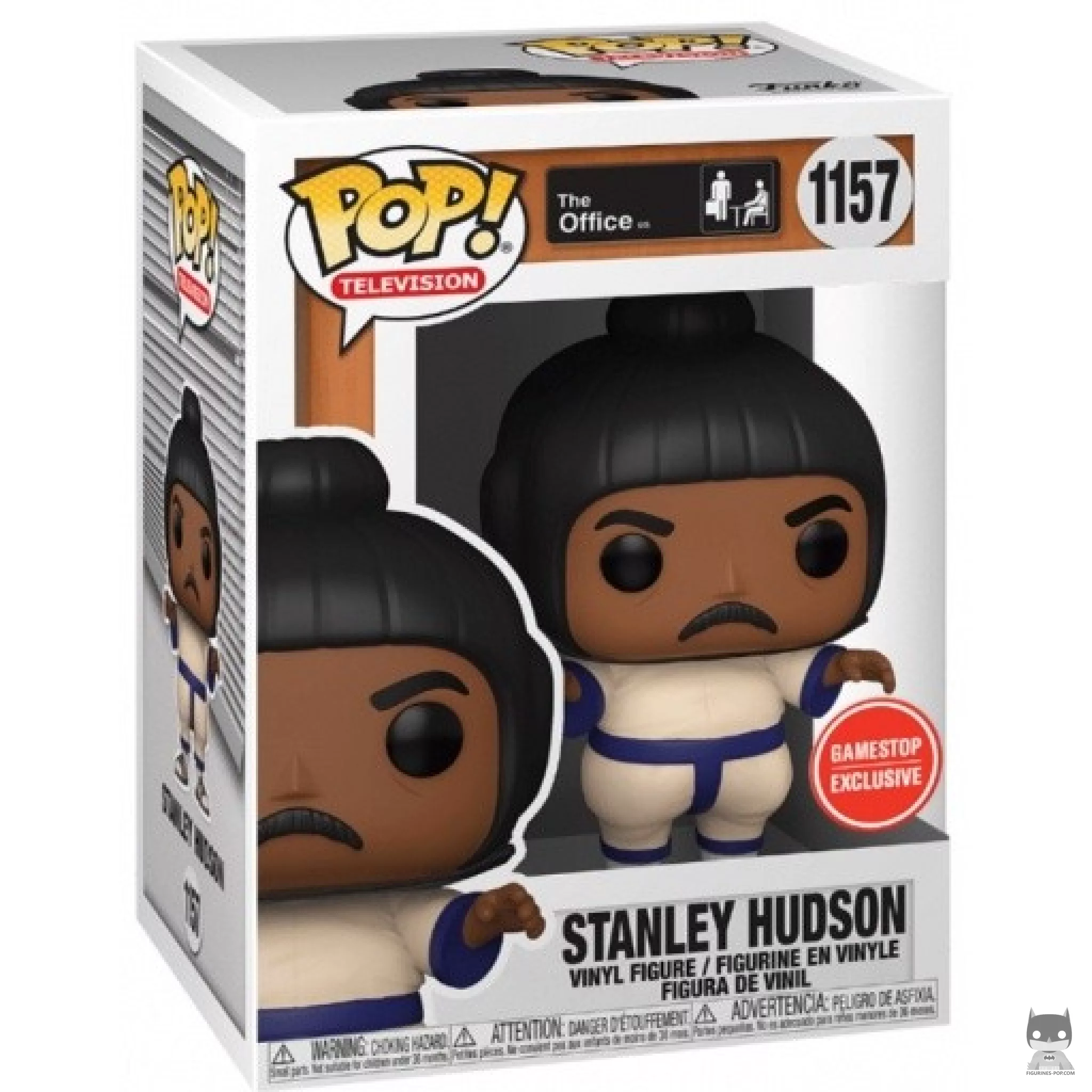 Stanley Hudson Funko Pop! figure in its box