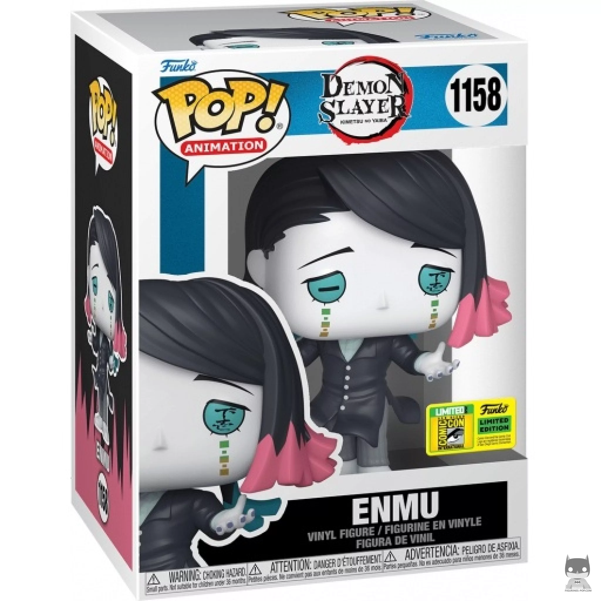 Enmu Funko Pop! figure in its box