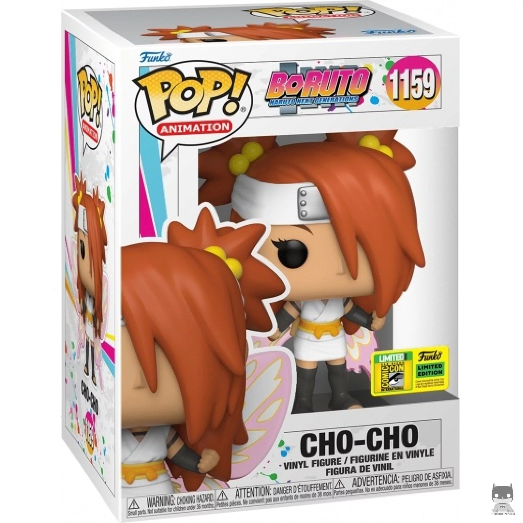 Cho-Cho Funko Pop! figure in its box